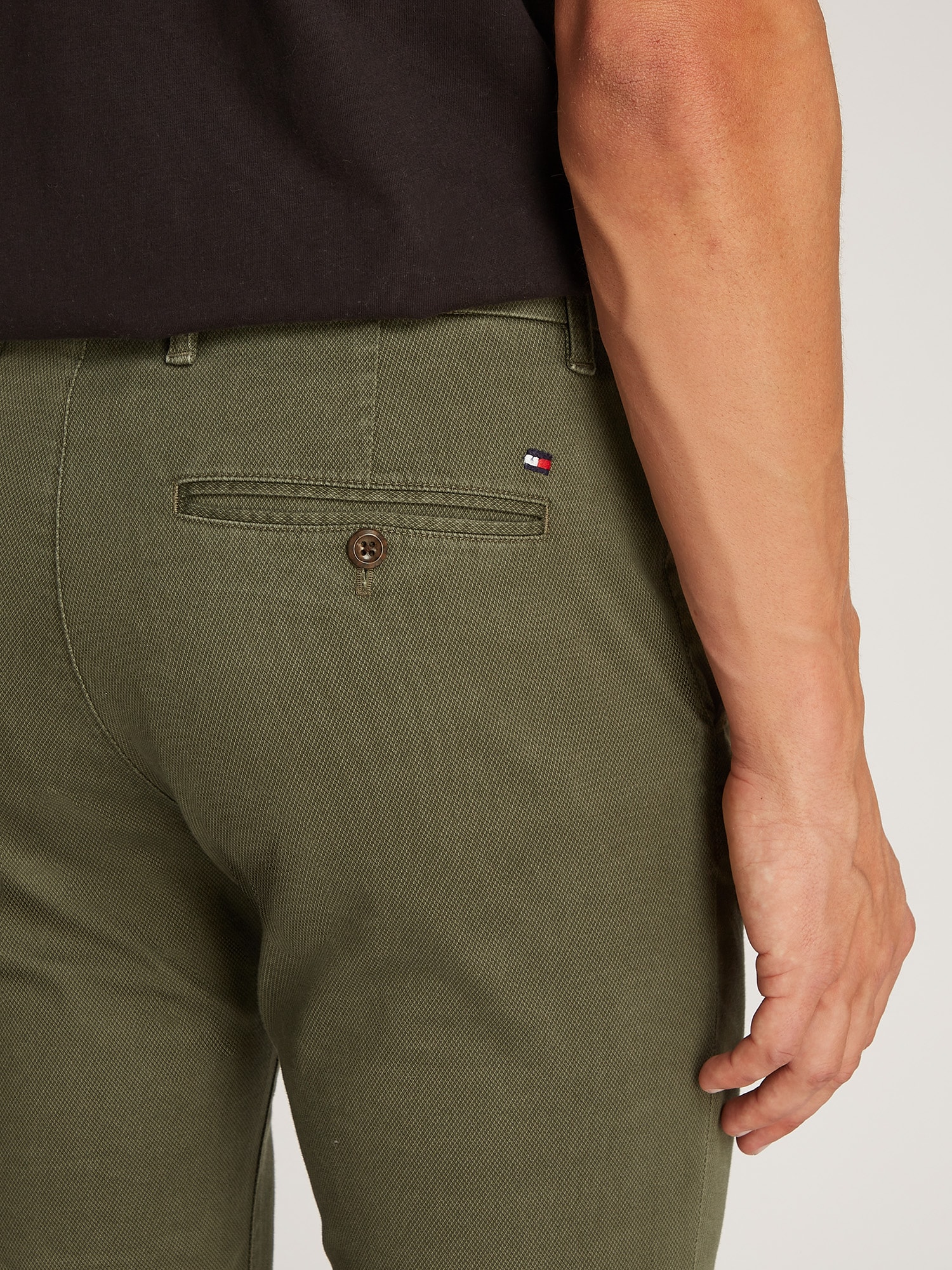 TOMMY HILFIGER Chino nohavice '1985 BLEECKER' kaki (obrázok 6)