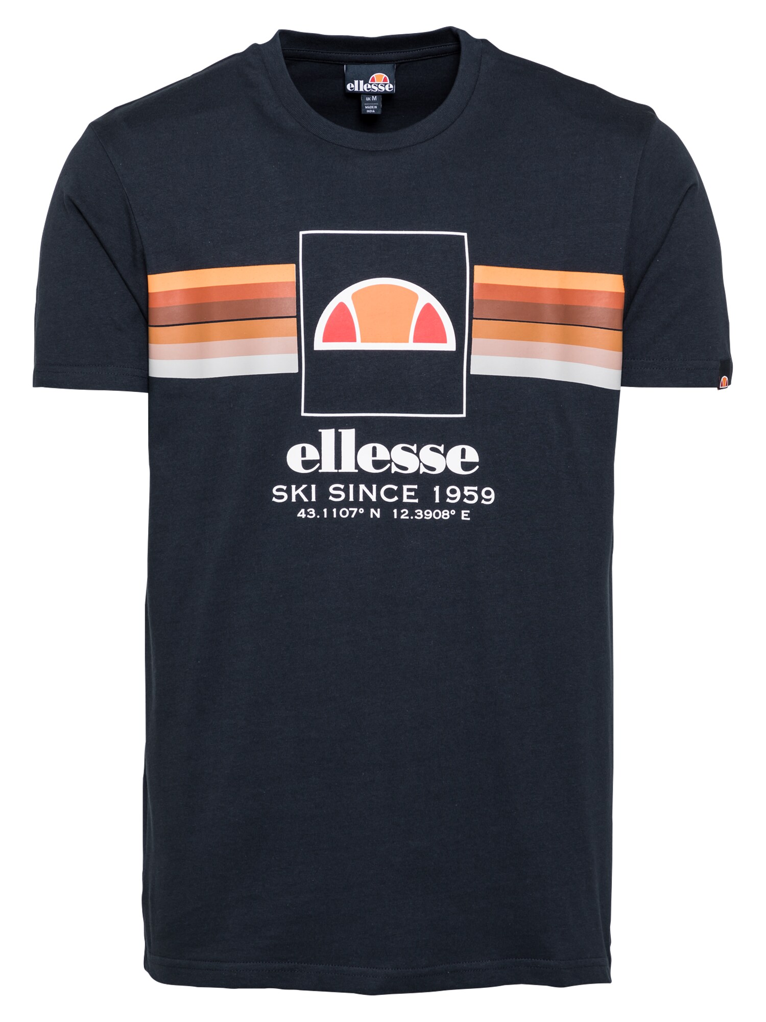 ELLESSE Marškinėliai 'Colo'  nakties mėlyna / mišrios spalvos