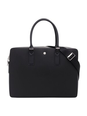 LACOSTE Bolso de mano 'Lacoste Sac ordinateur Langon Noir'  negro