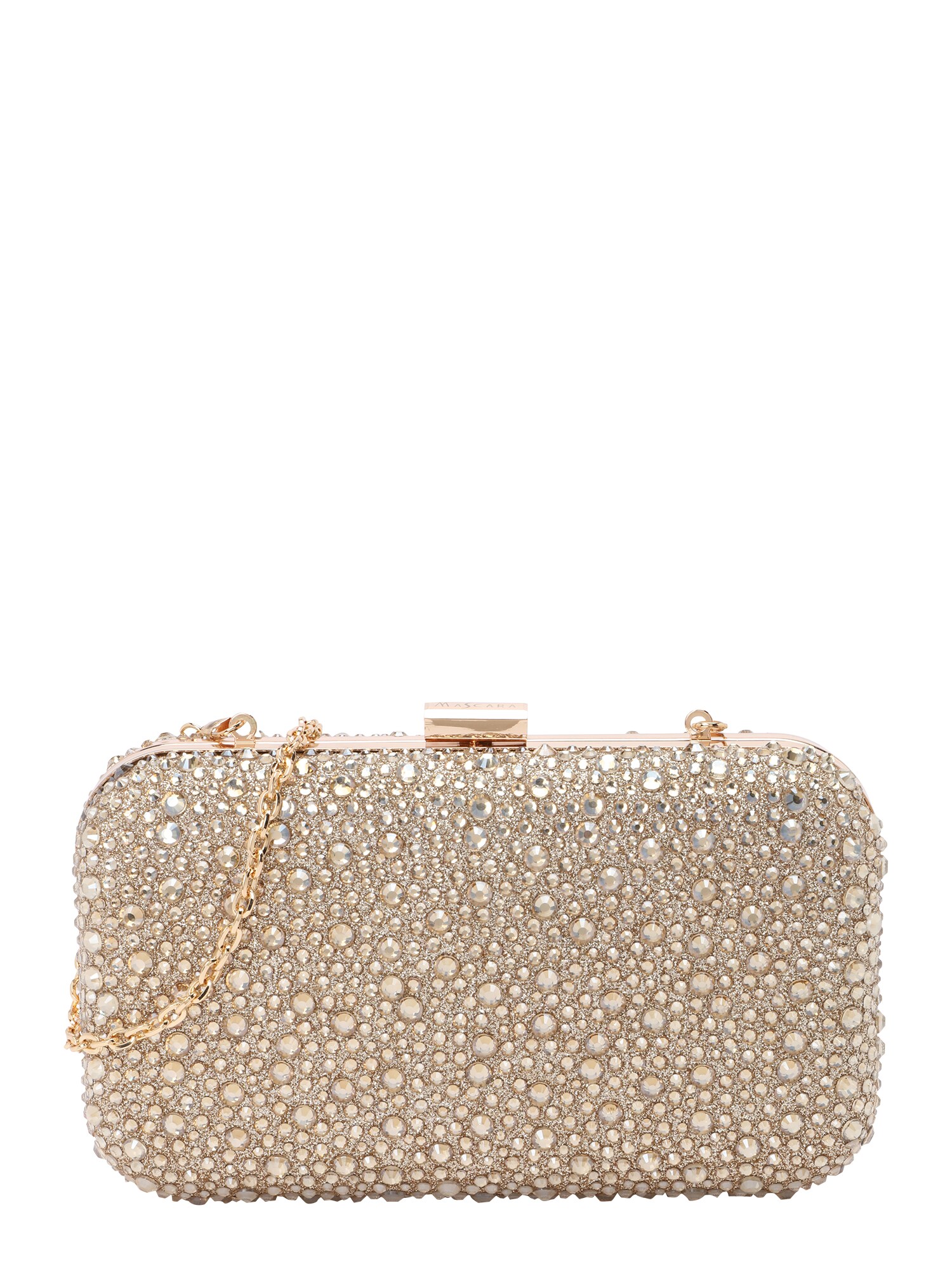 mascara Clutch  auriu