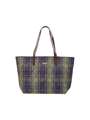 Barbour Shopper 'WETHERHAM QUILTED TARTAN 262MLBA0344'  verde