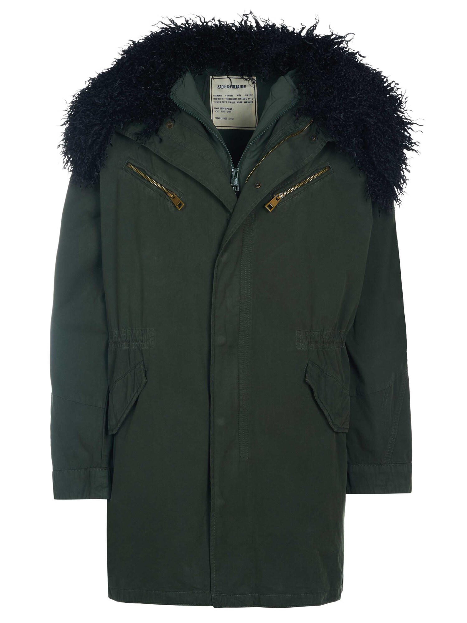 Zadig & Voltaire Parka di mezza stagione 'Zadig & Voltaire KIDEA Parka Khaki' cachi