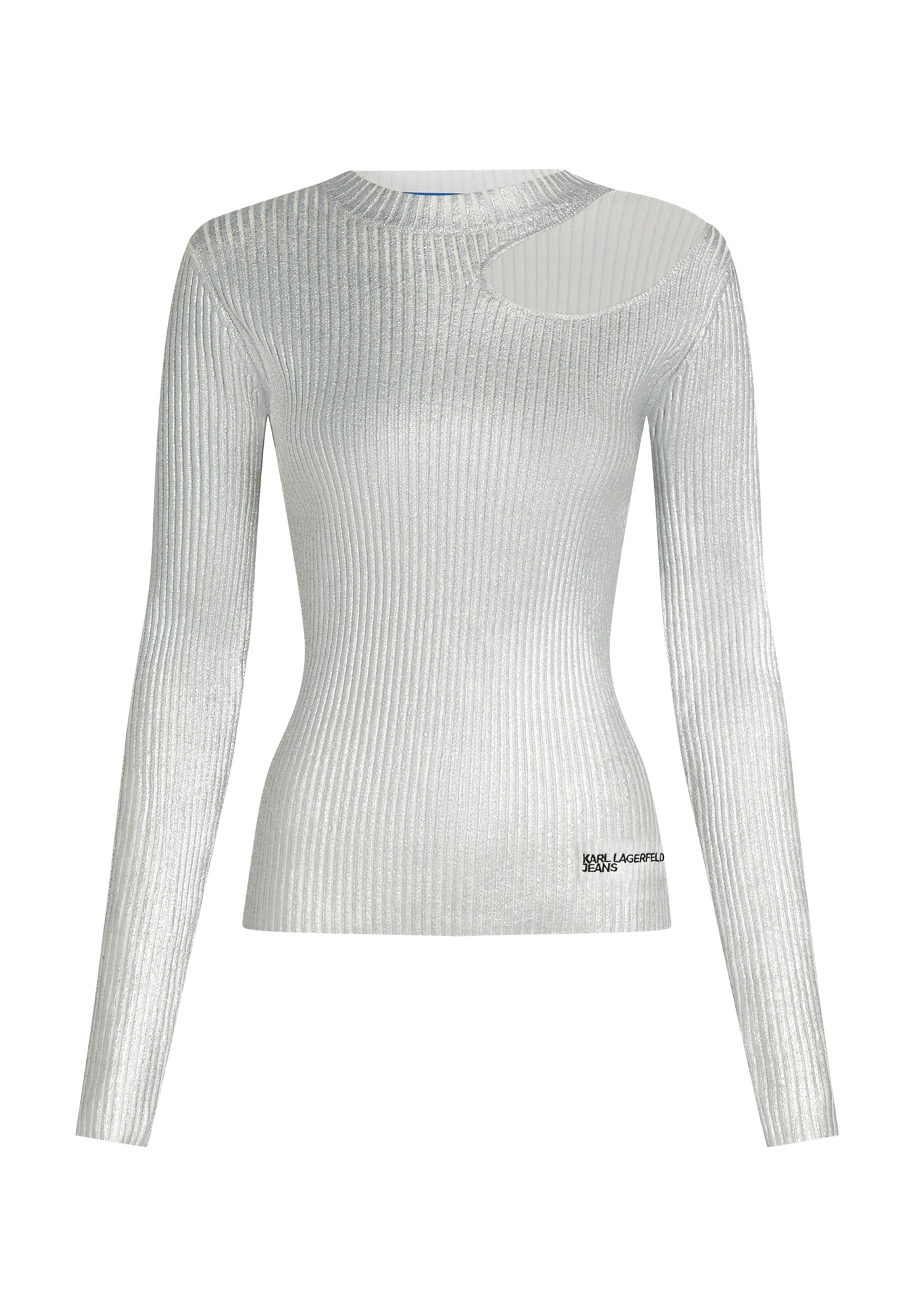KARL LAGERFELD JEANS Pulover argintiu
