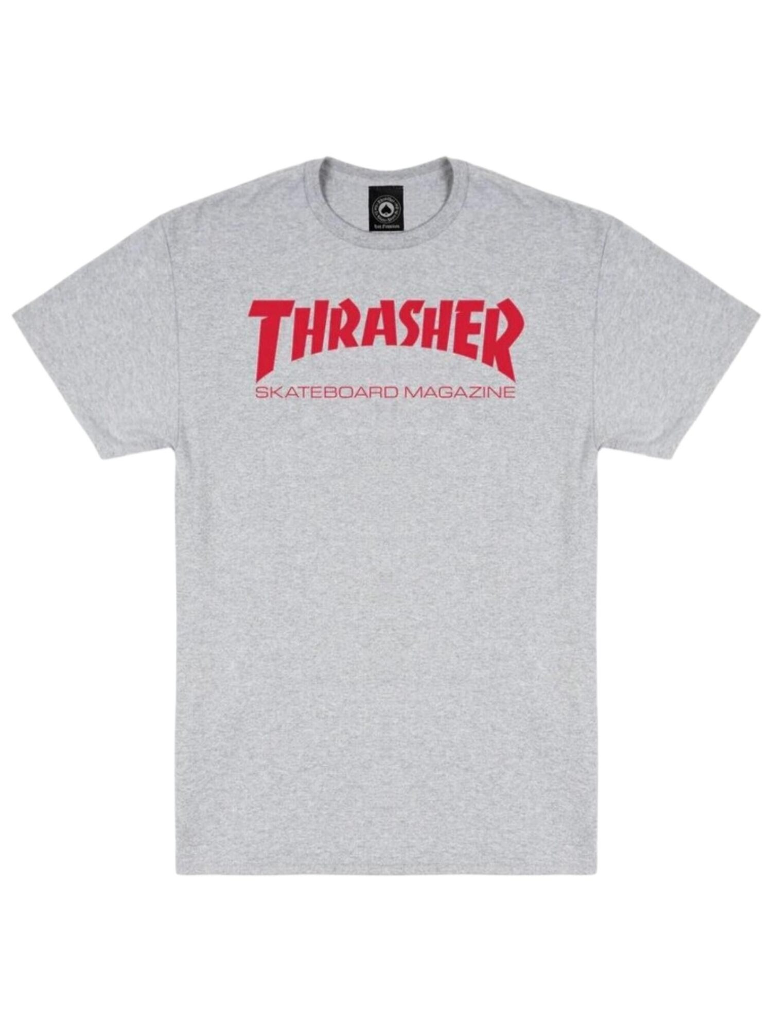 THRASHER Camiseta 'SKATE MAG T-SHIRT' gris