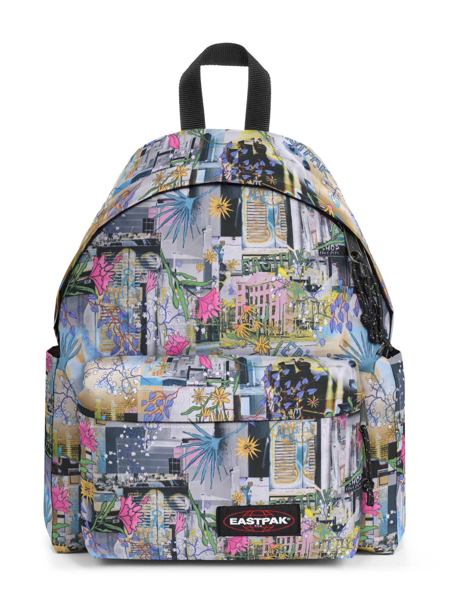 EASTPAK Batoh  opálová / karí / ružová / čierna