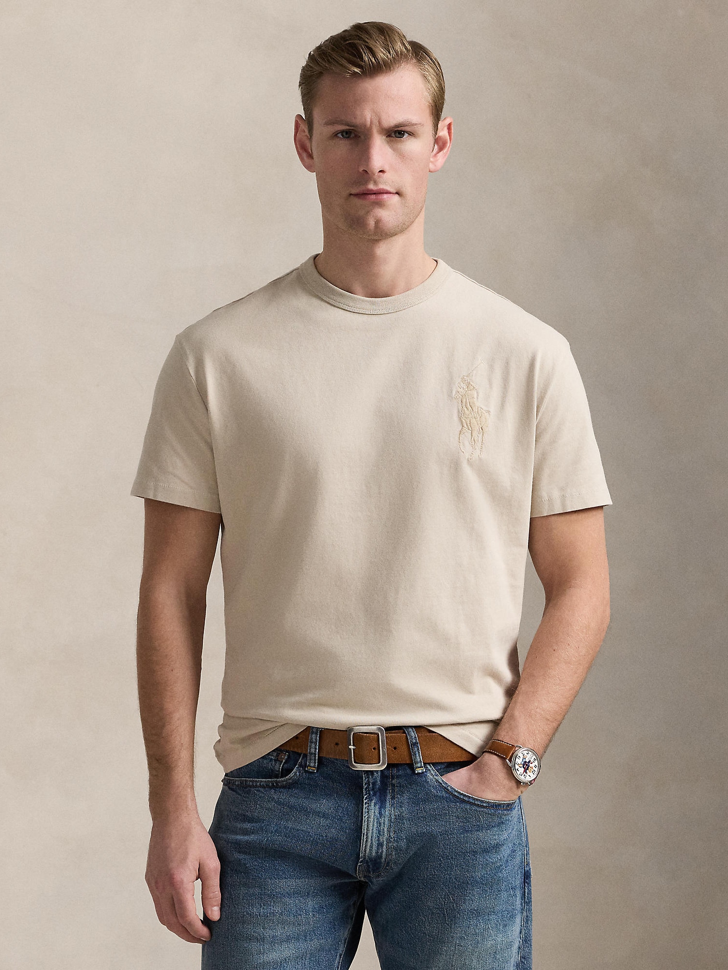 Polo Ralph Lauren Póló taupe termék 2. képe