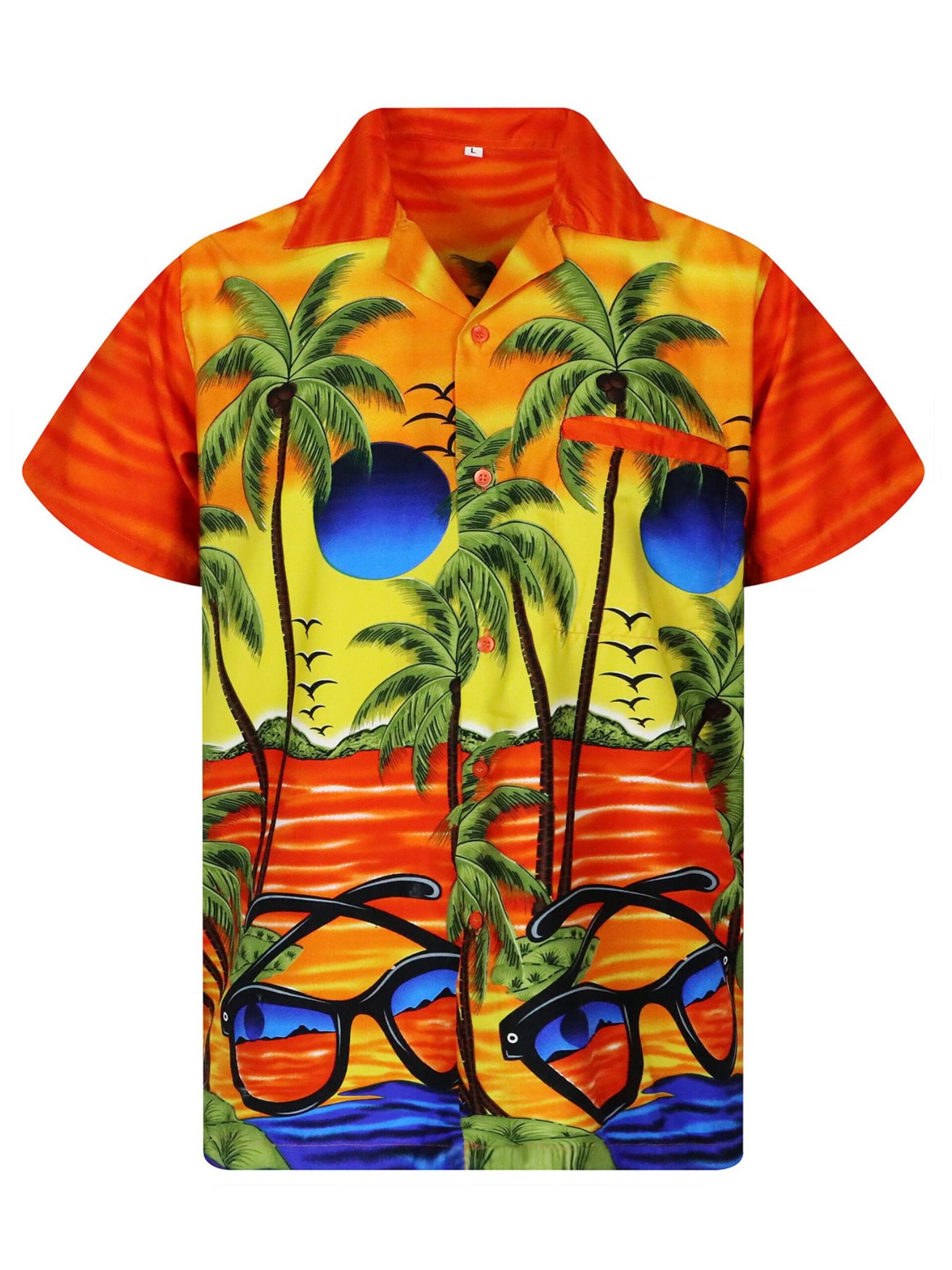 King Kameha T-shirt 'Sunglasses' herr