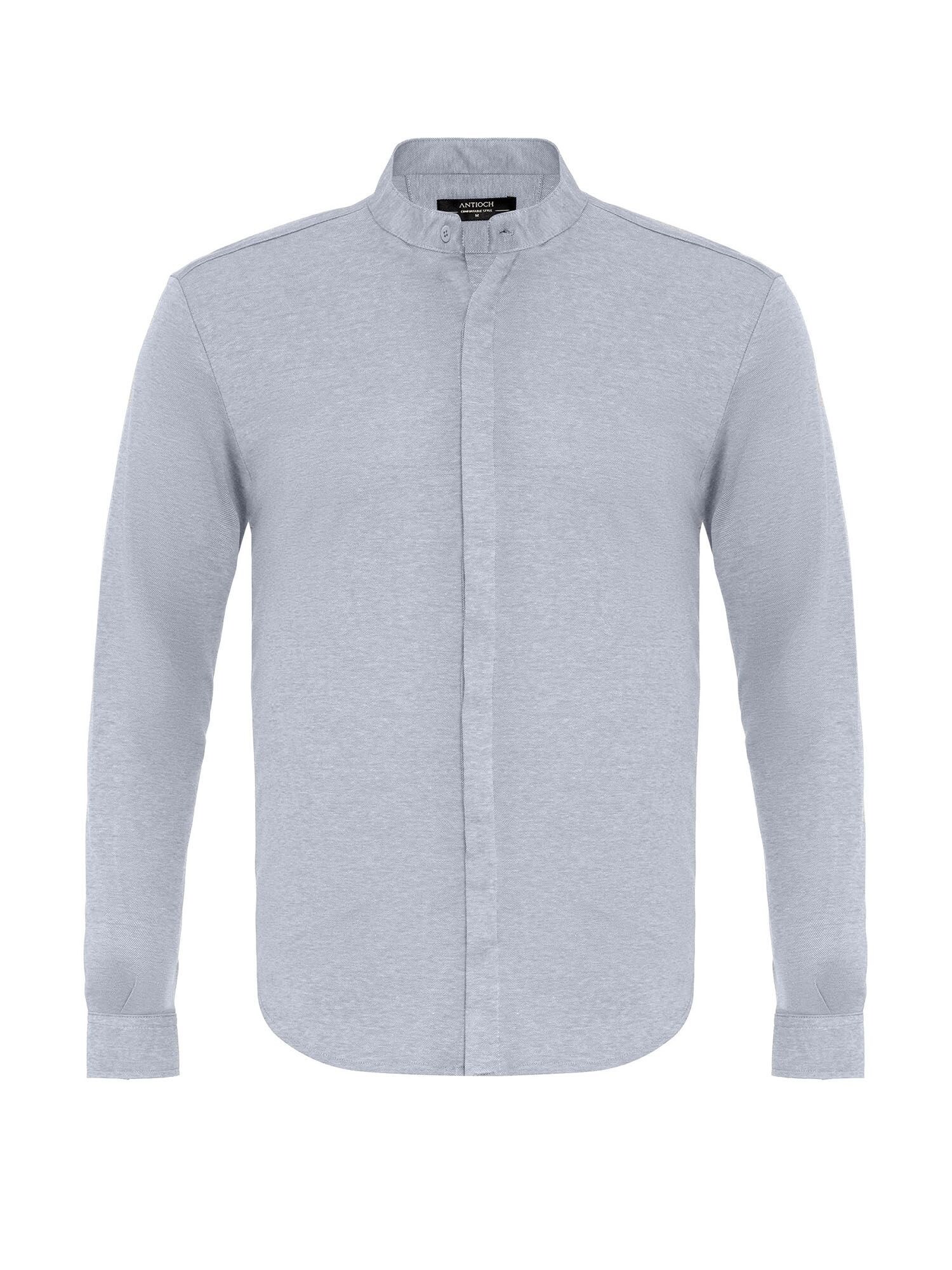 Antioch Cămașă  gri / gri deschis