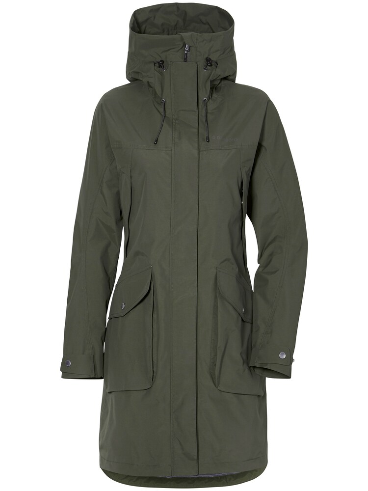 Didriksons Outdoorjacke 'THELMA' Damen Größe XXS dunkelgrün