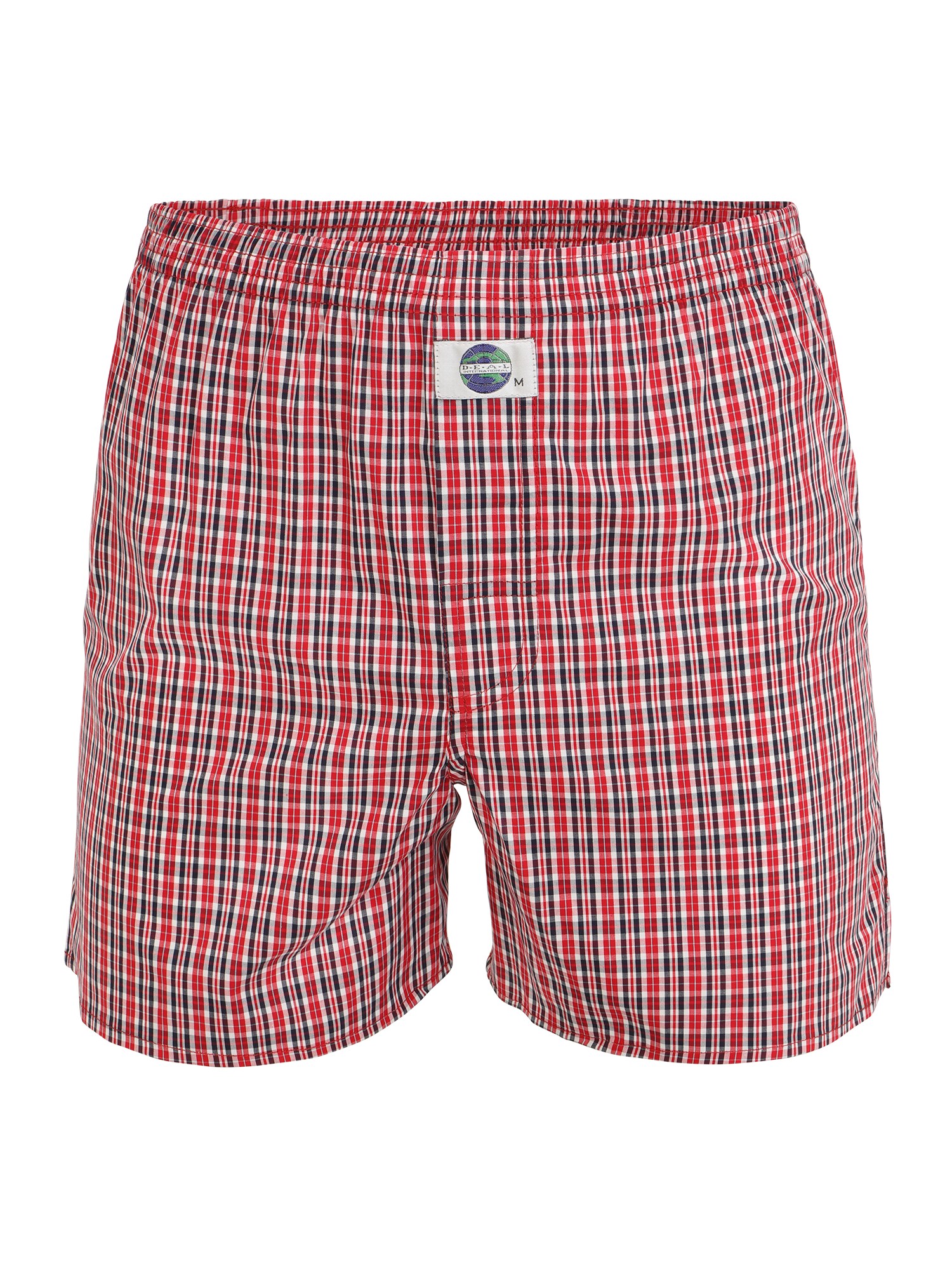 D.E.A.L International Boxerky  červená / čierna / biela