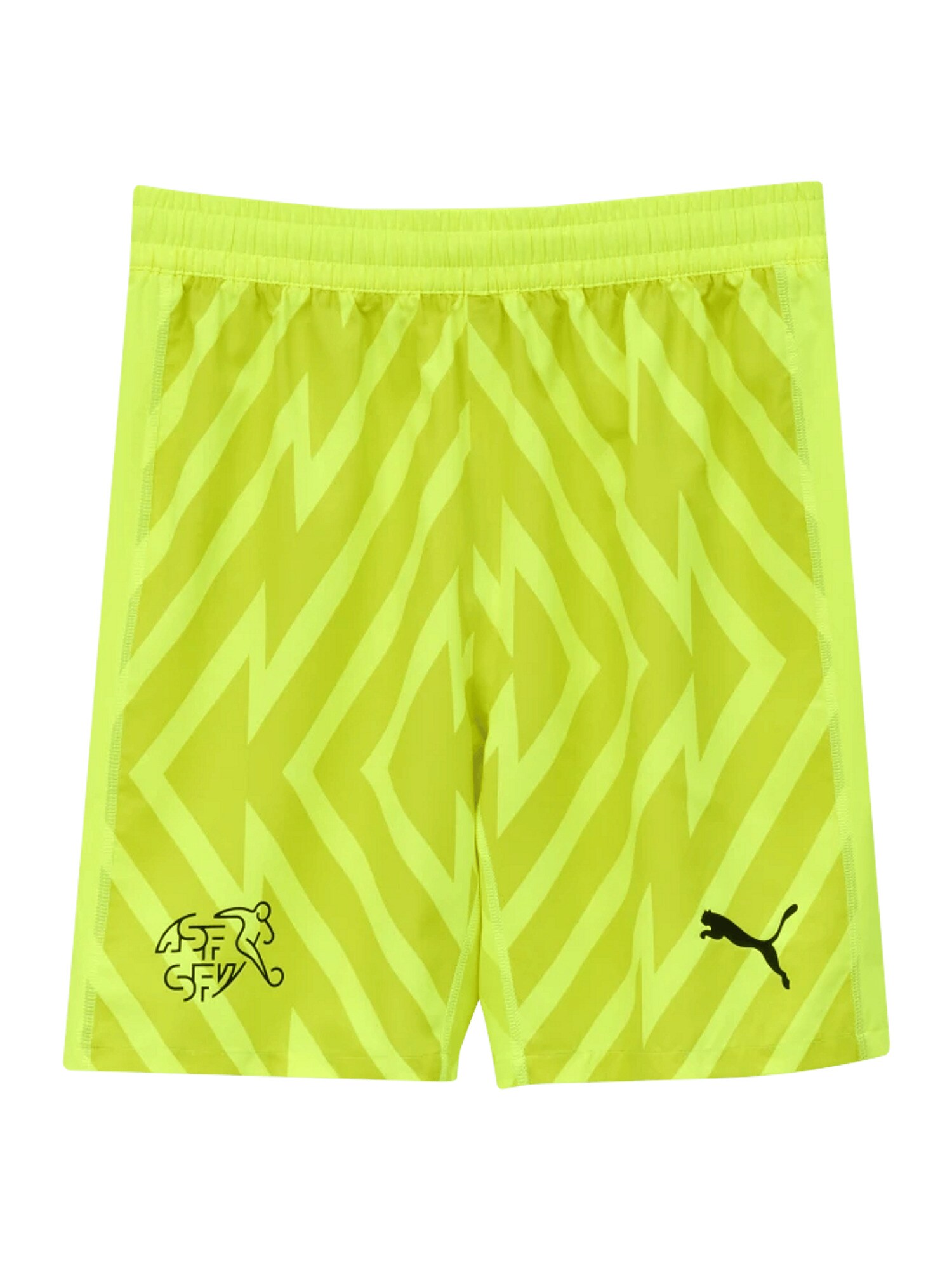 PUMA Pantaloni sport  galben citron / verde măr