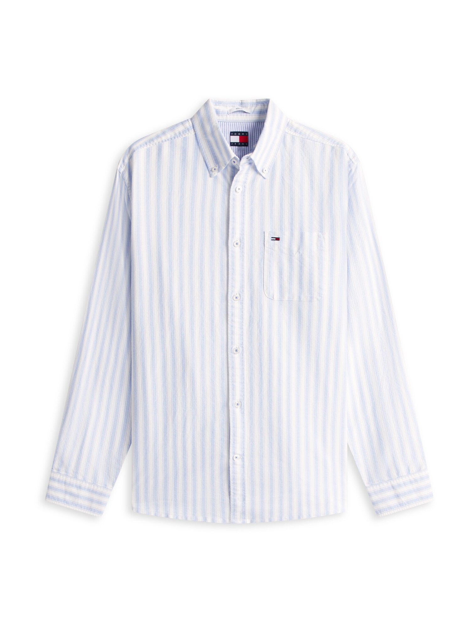 Tommy Jeans Cămașă  bleumarin / albastru deschis / roșu / alb