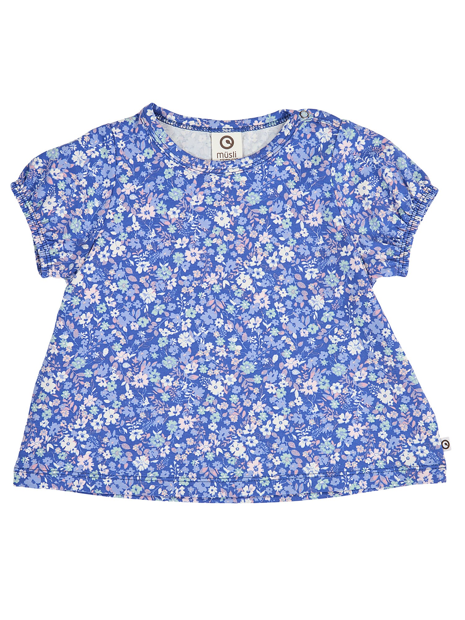 Müsli by GREEN COTTON Camiseta  azul real / lila / rosa claro / blanco
