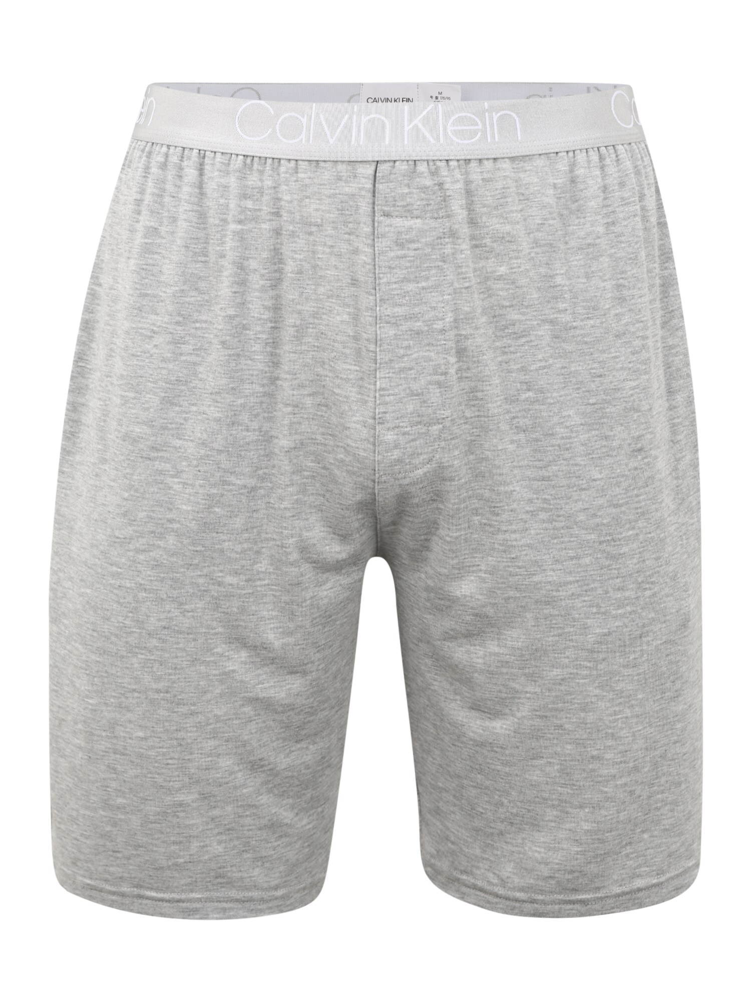 Calvin Klein Underwear Pižaminės kelnės  pilka / šviesiai pilka / balta