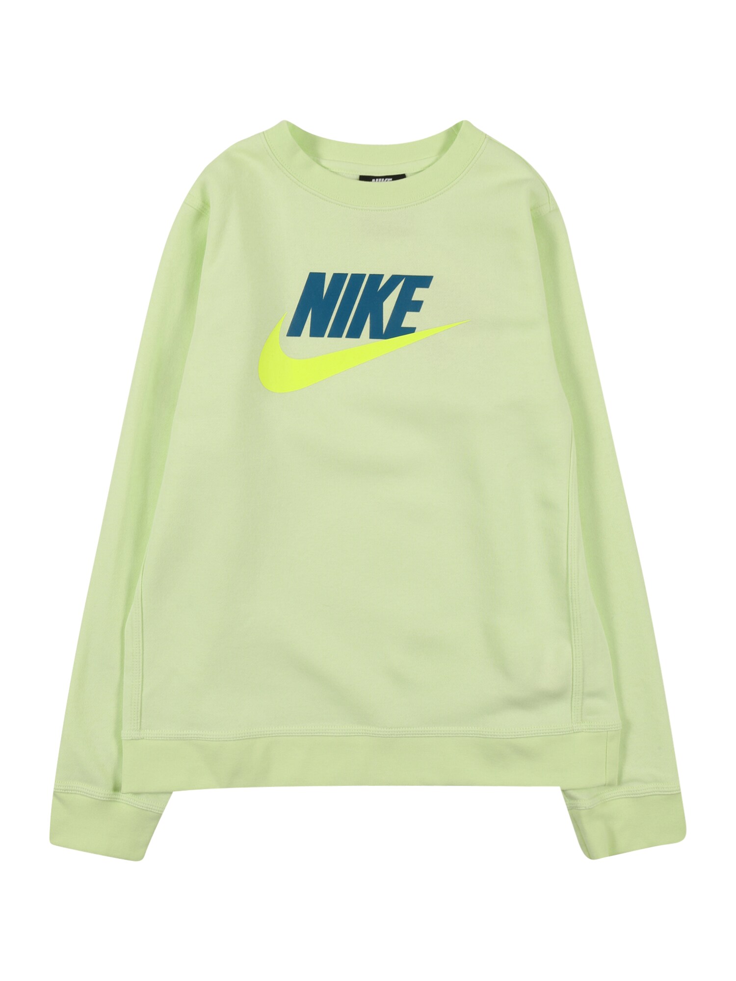 Nike Sportswear Megztinis be užsegimo 'FUTURA'  obuolių spalva / benzino spalva / geltona