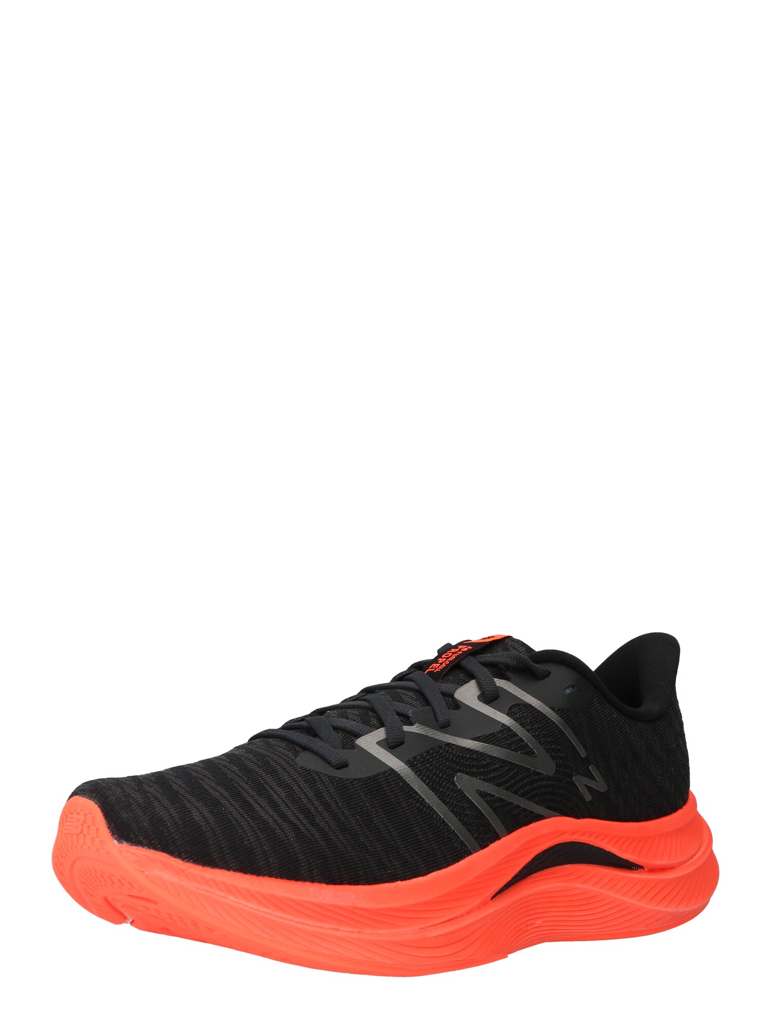 new balance Bėgimo batai 'Fuel Cell Propel' pilka / koralų splava / juoda