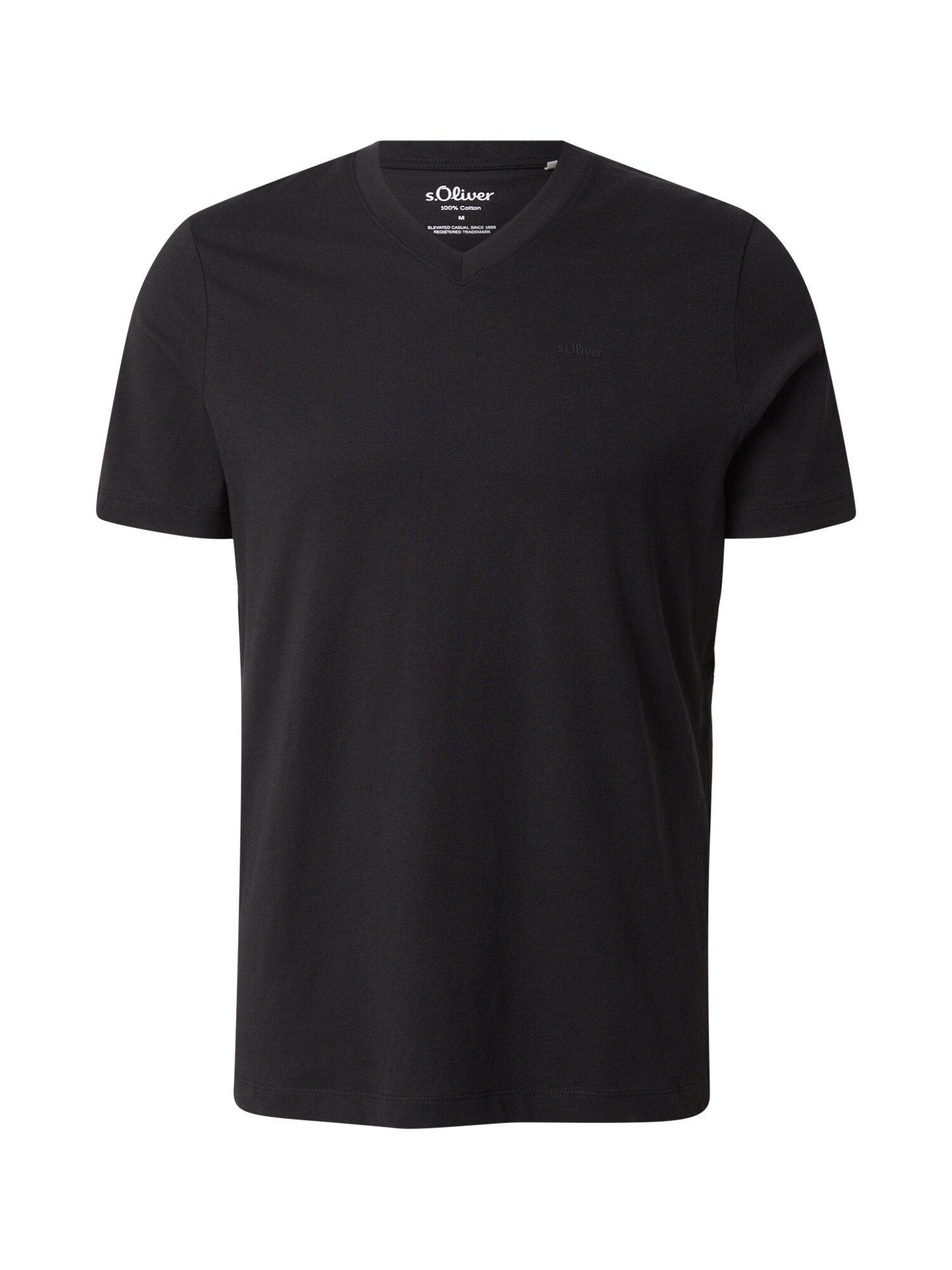 s.Oliver Tricou negru