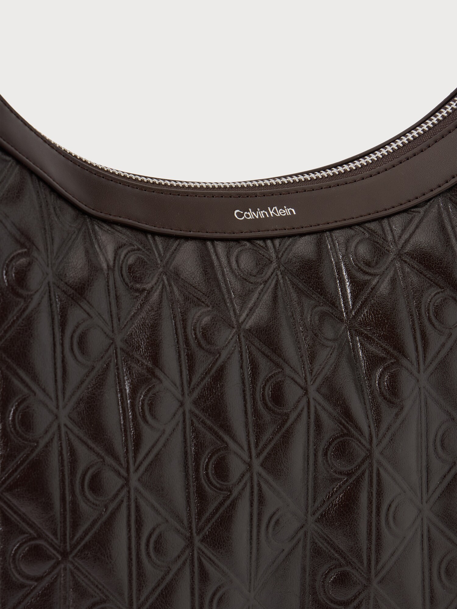 Calvin Klein Bolso de hombro marrón oscuro – imagen 14