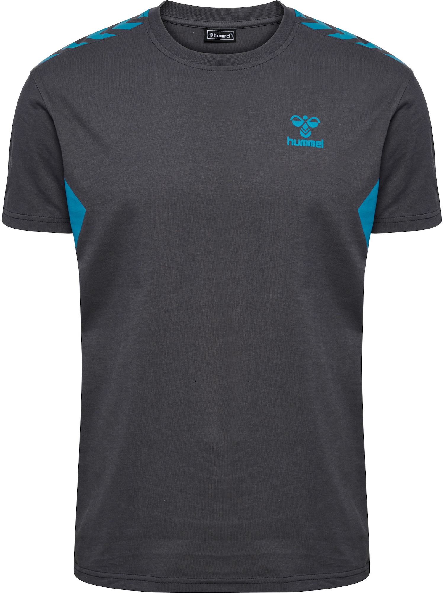 Hummel Tehnička sportska majica 'Staltic'  nebesko plava / antracit siva