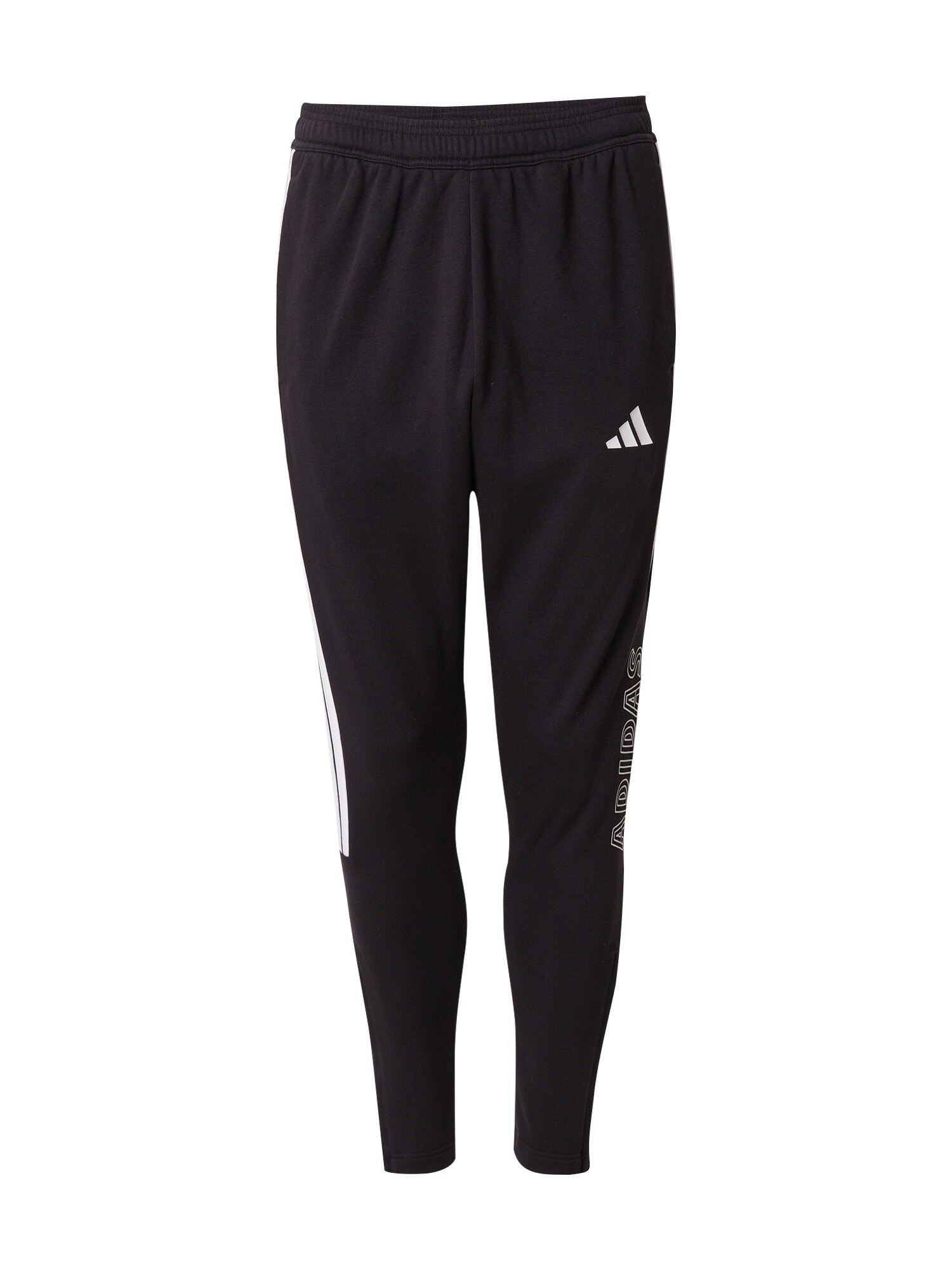 ADIDAS SPORTSWEAR Pantaloni sport TIRO  negru / alb