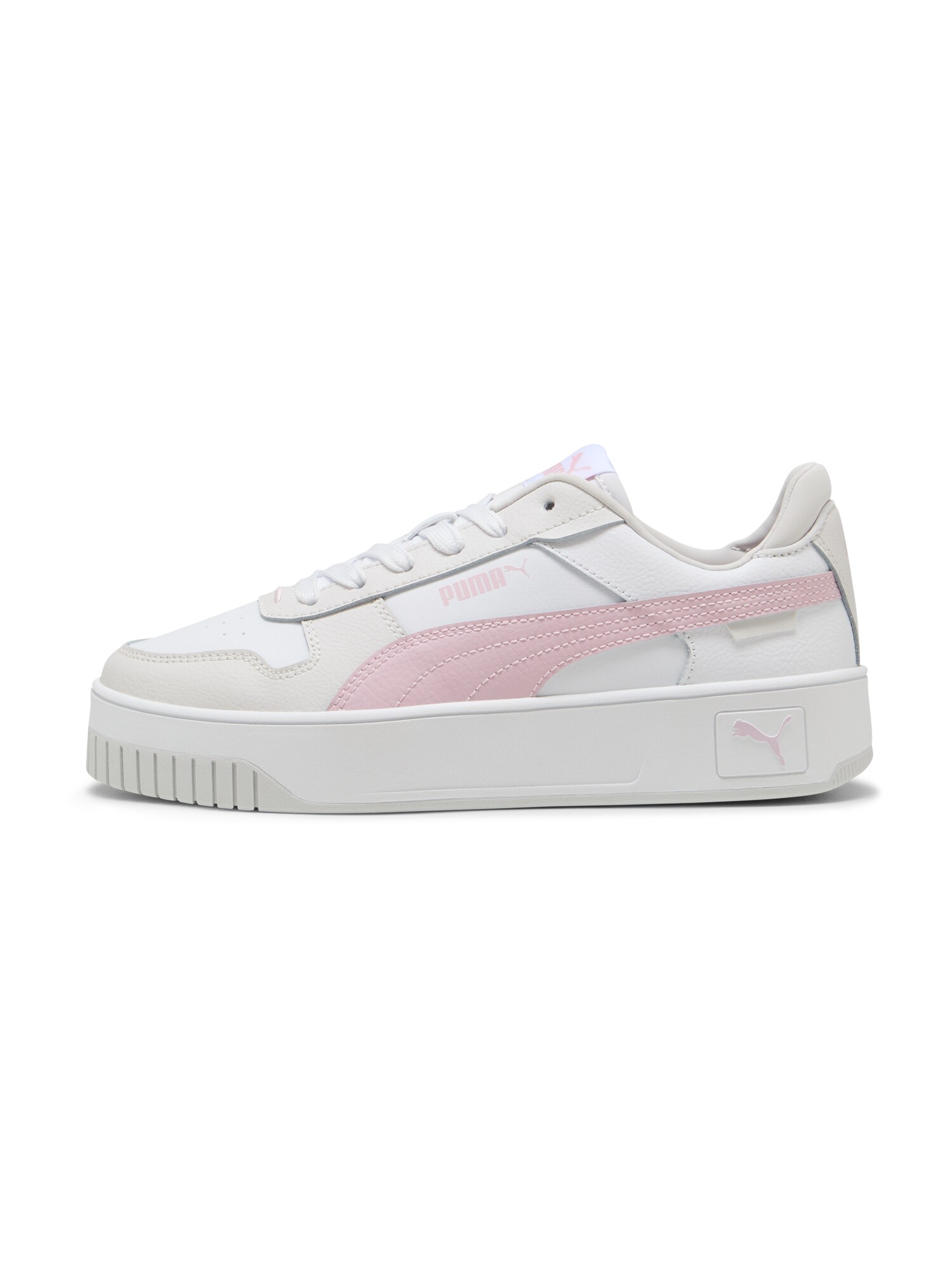 PUMA Sneaker low Carina  bej / roz deschis / alb