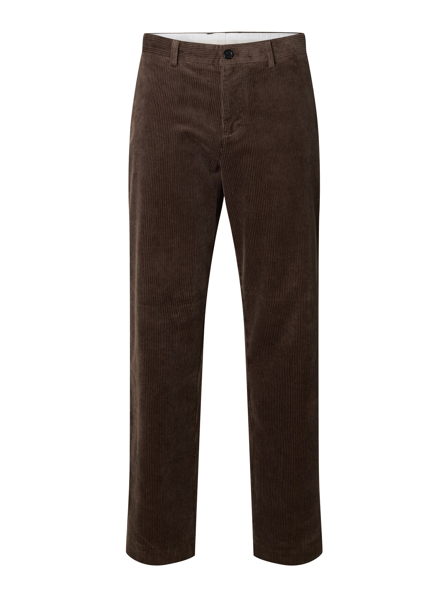 SELECTED Pantalón 'SLM196-STRAIGHT LUKE'  marrón oscuro