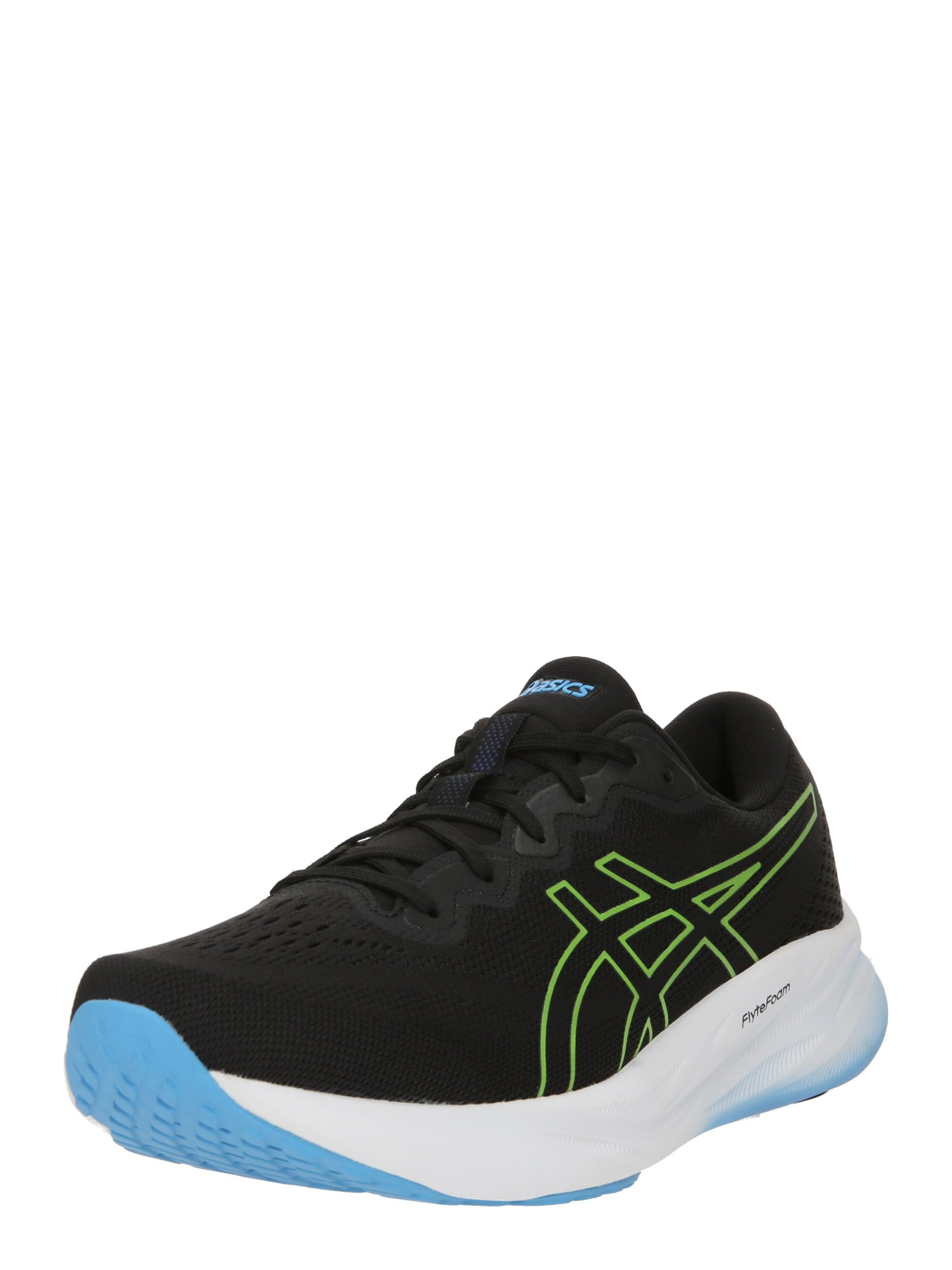 ASICS Sneaker de alergat 'GEL-PULSE 15'  albastru deschis / verde neon / negru