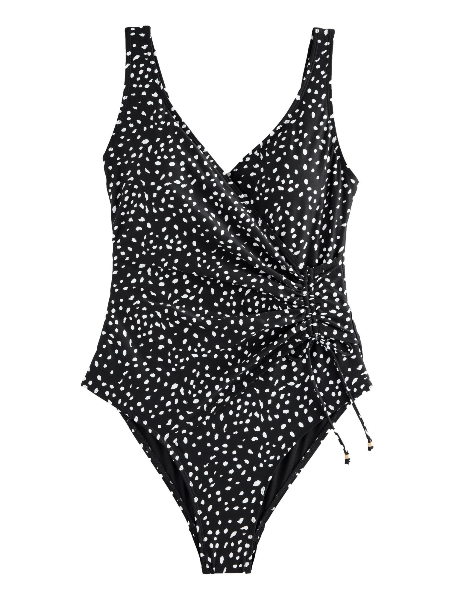 Next Costum de baie întreg  negru / alb