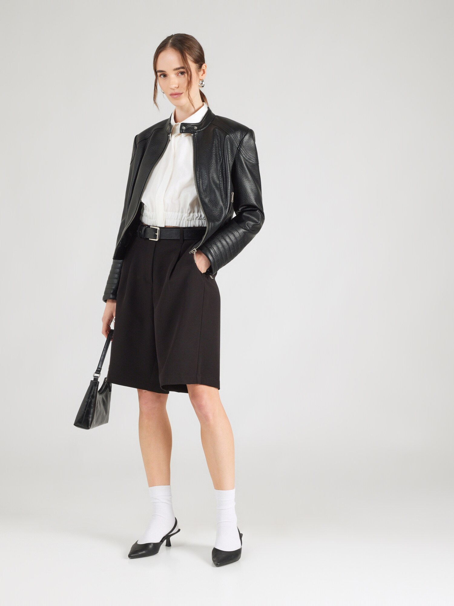 GUESS Chaqueta de entretiempo 'MARLENE CARIBOU'  negro – imagen 4
