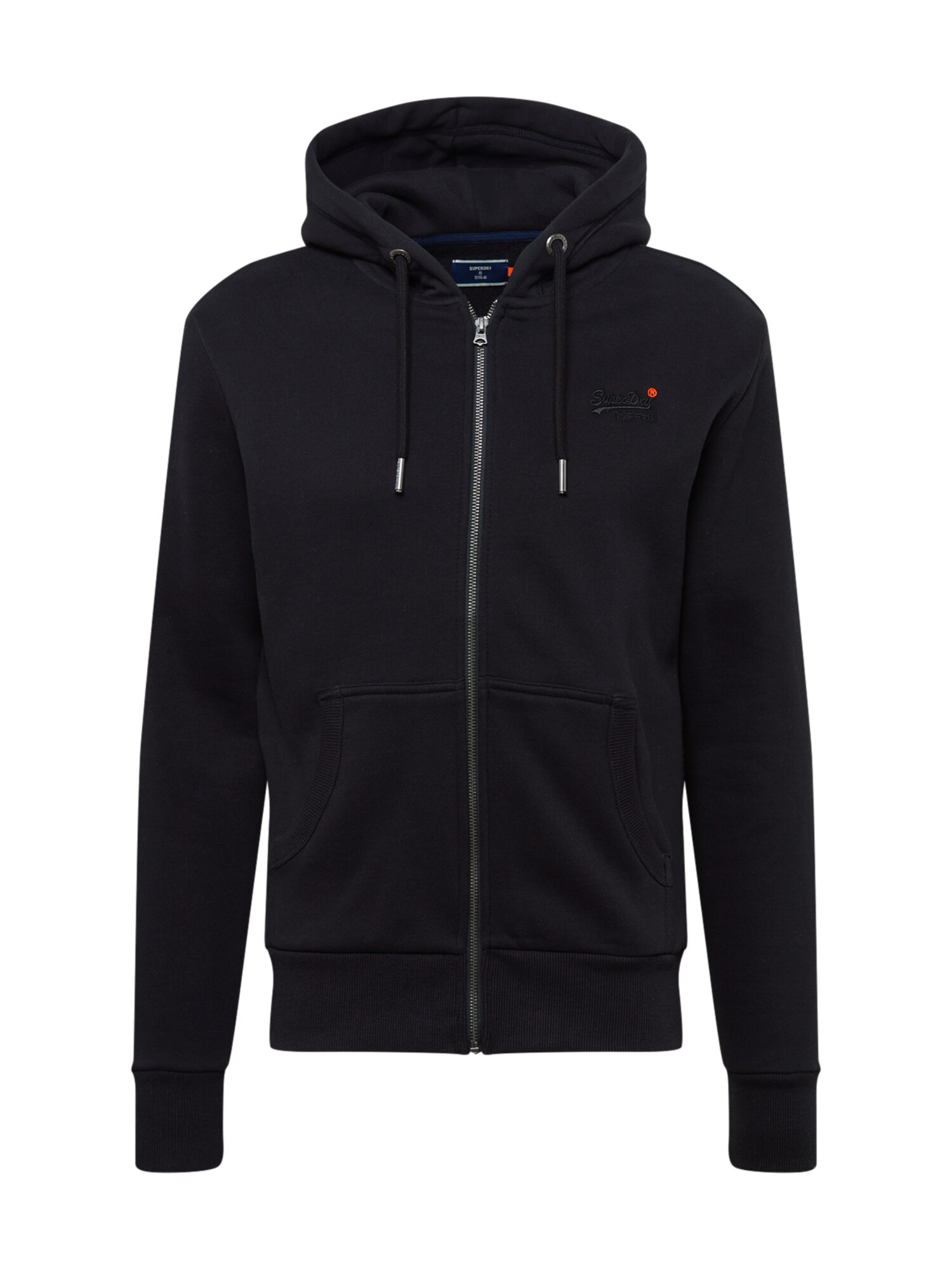 Superdry Džemperis 'OL CLASSIC ZIPHOOD NS'  tamsiai mėlyna jūros spalva