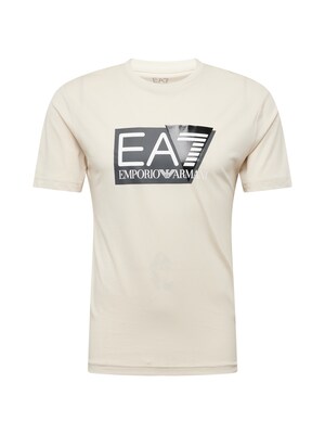 EA7 Emporio Armani Camiseta  beige / antracita / negro / blanco