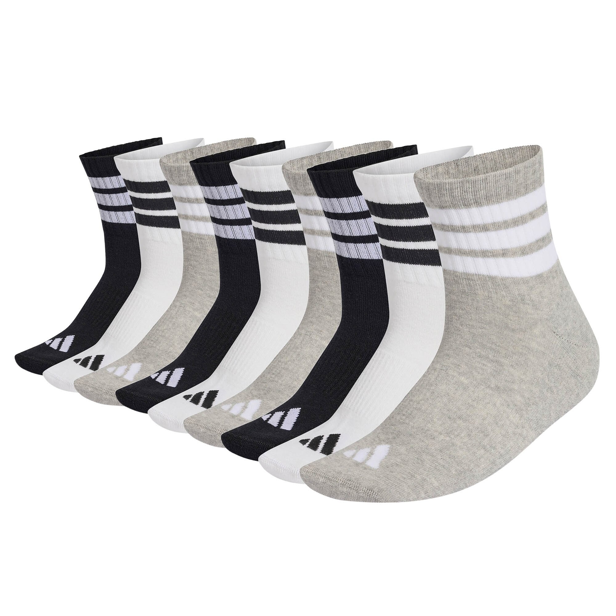 ADIDAS PERFORMANCE Calcetines deportivos gris moteado / negro / blanco