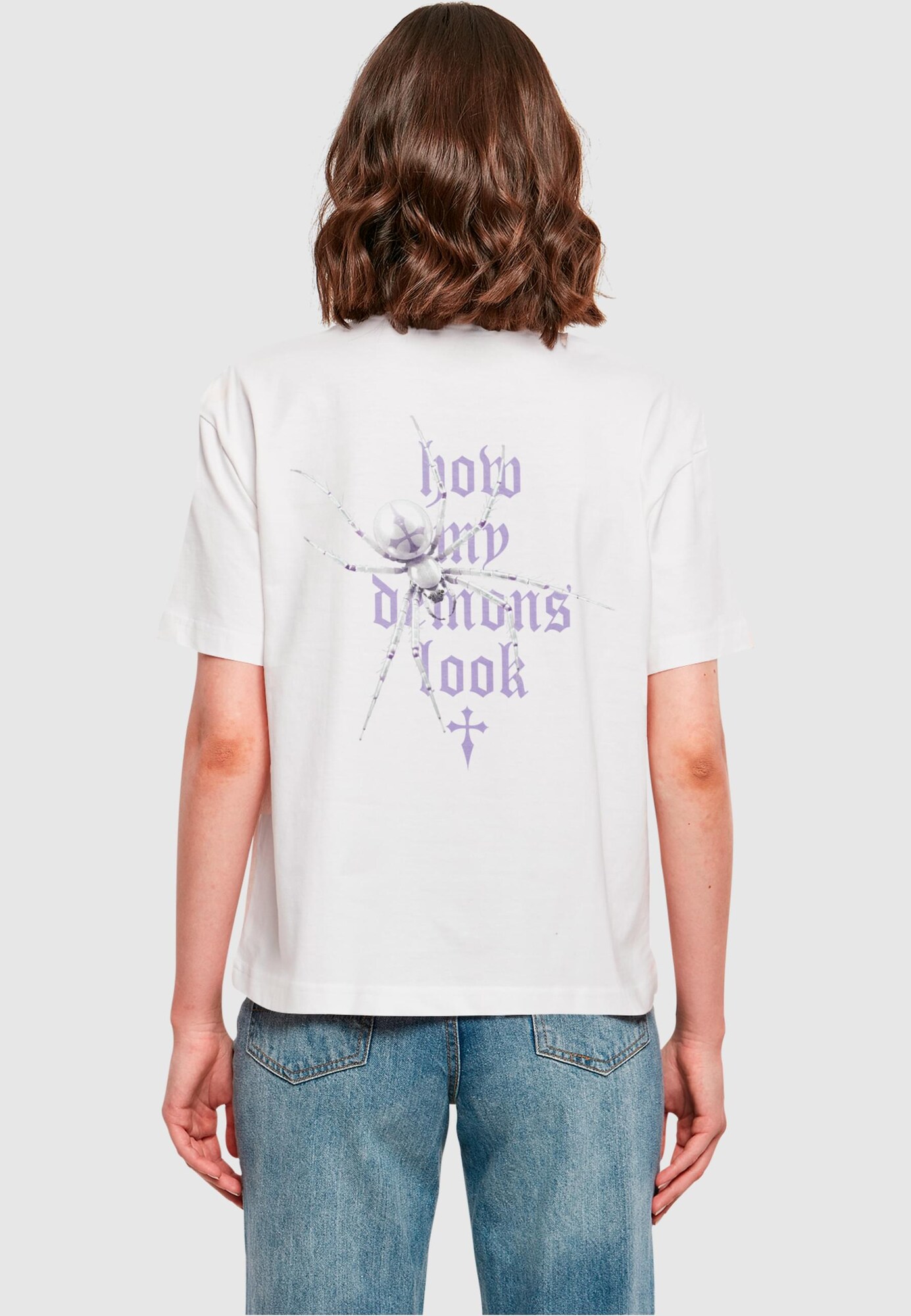 Thumbnail - Miss Tee T-Shirt Pearl Spider