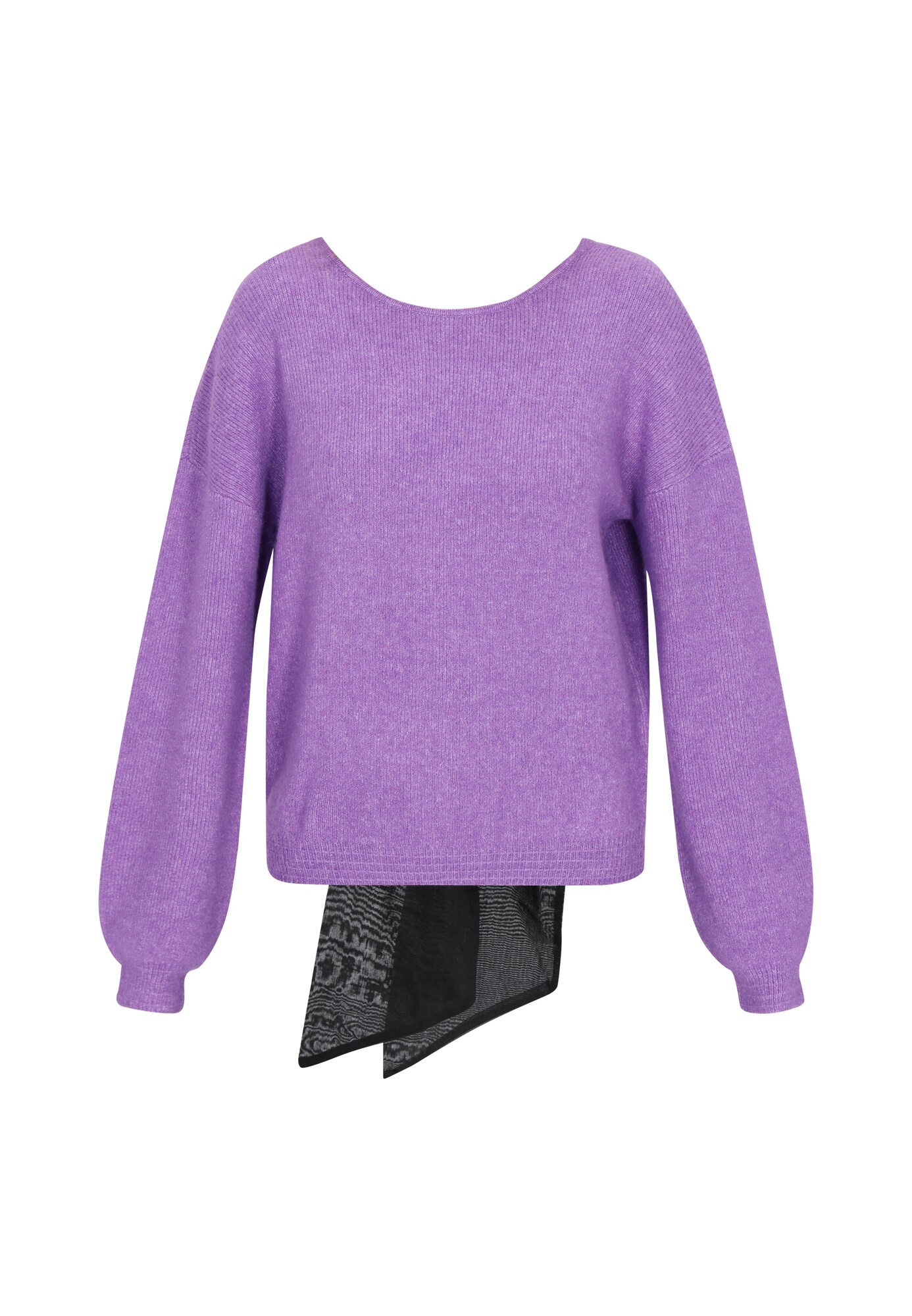 faina Pulóver  bíbor / fekete akciós termékkép 1