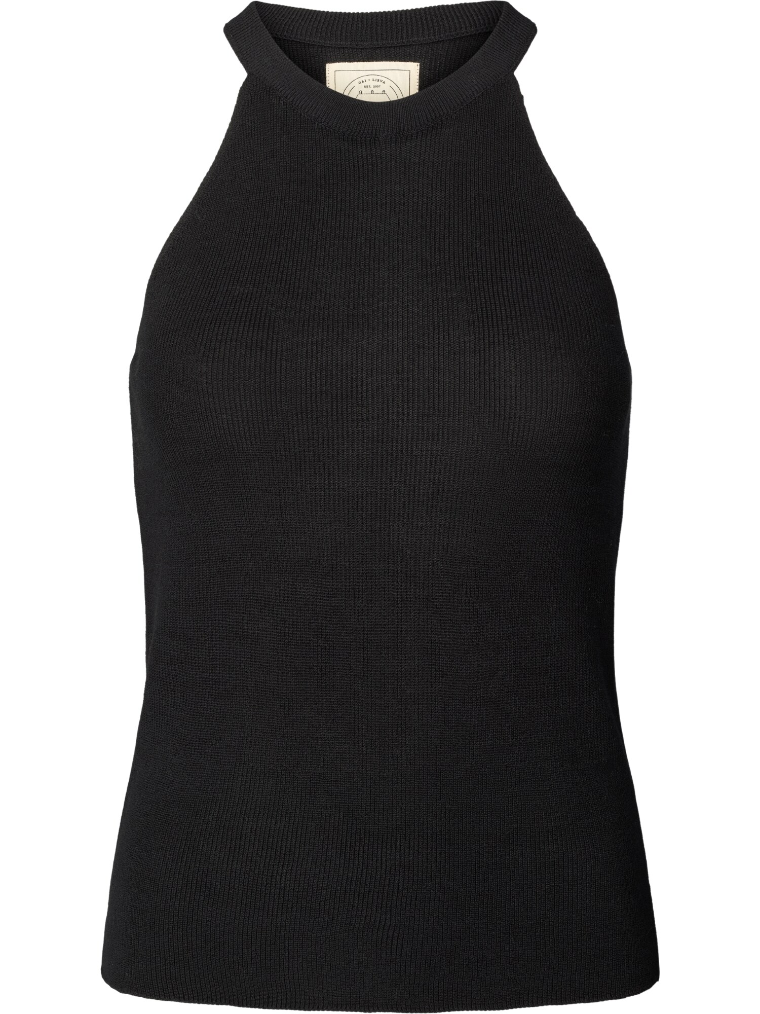 Gai Lisva Top brodat 'Lulu'  negru