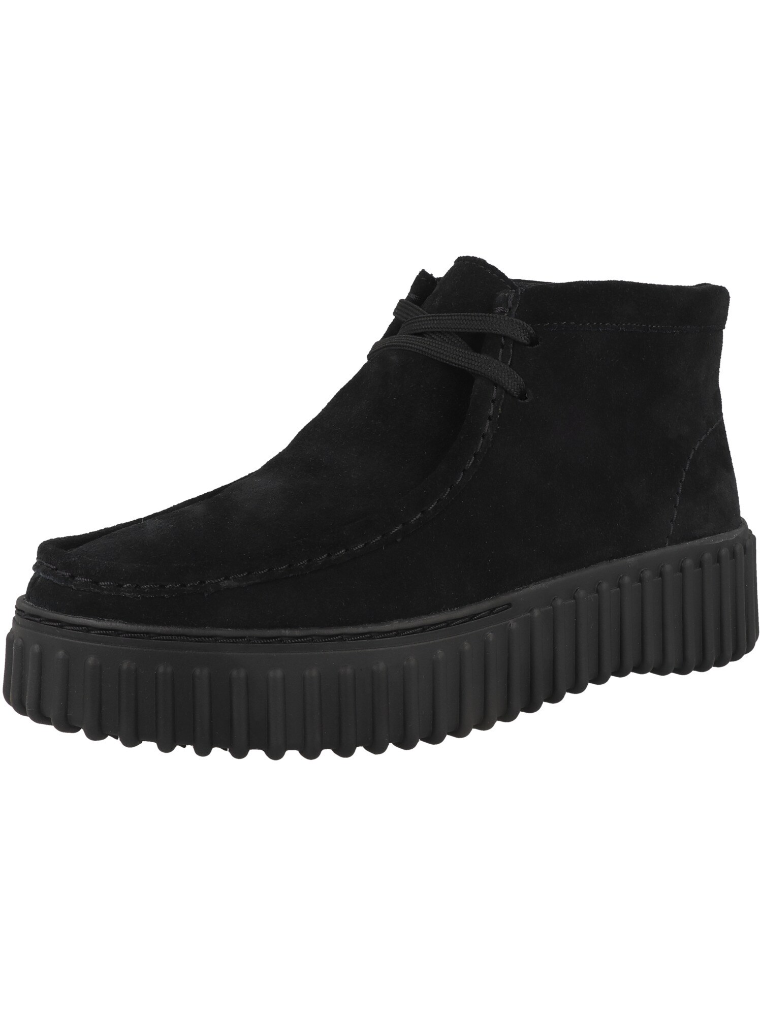 CLARKS Fűzős rövid szárú csizmák 'Torhill Moss'  fekete akciós termékkép 1