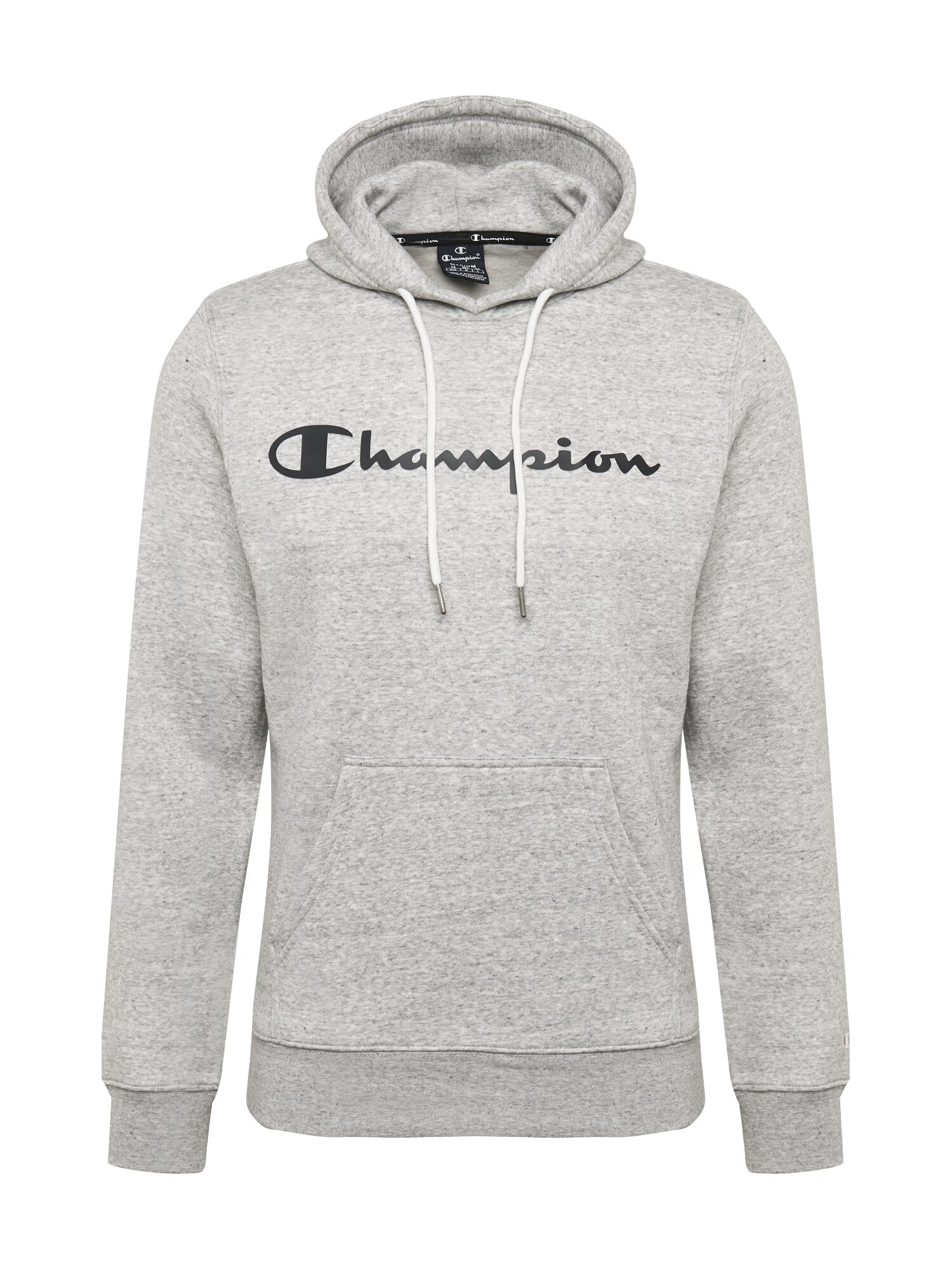Champion Authentic Athletic Apparel Megztinis be užsegimo  pilka / juoda
