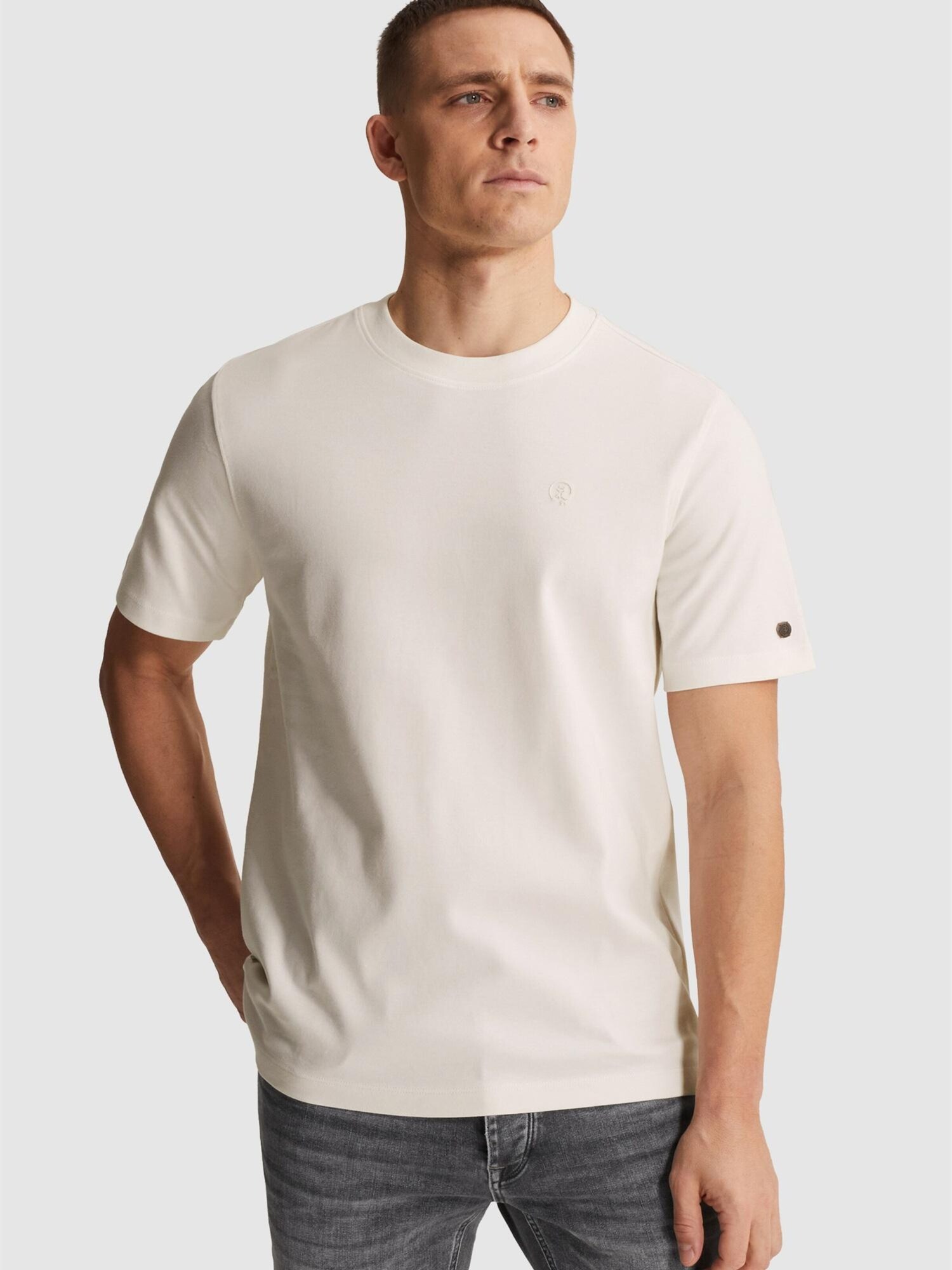 T-shirt 'T-shirt in interlock jersey'