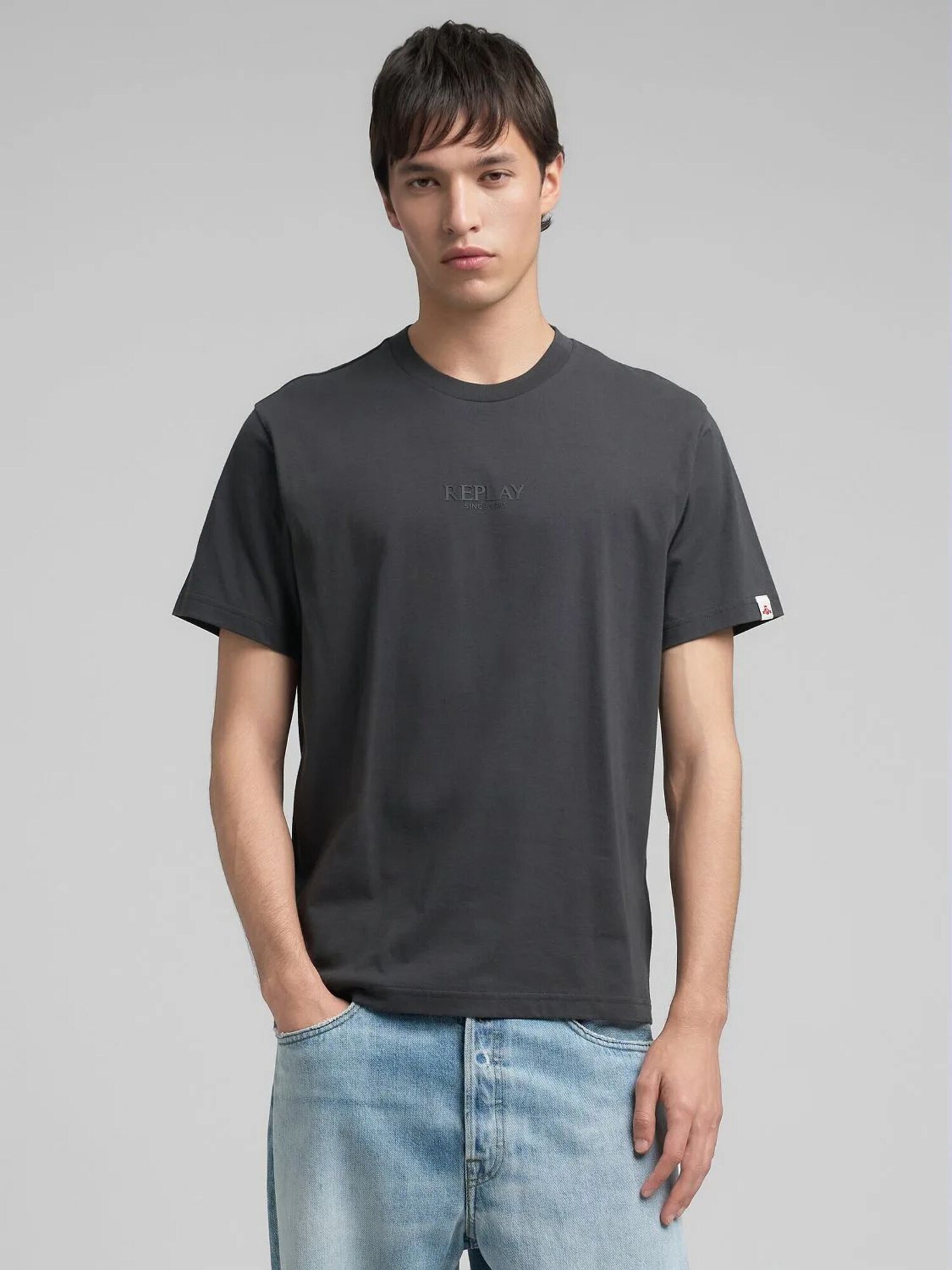 REPLAY Camiseta  greige