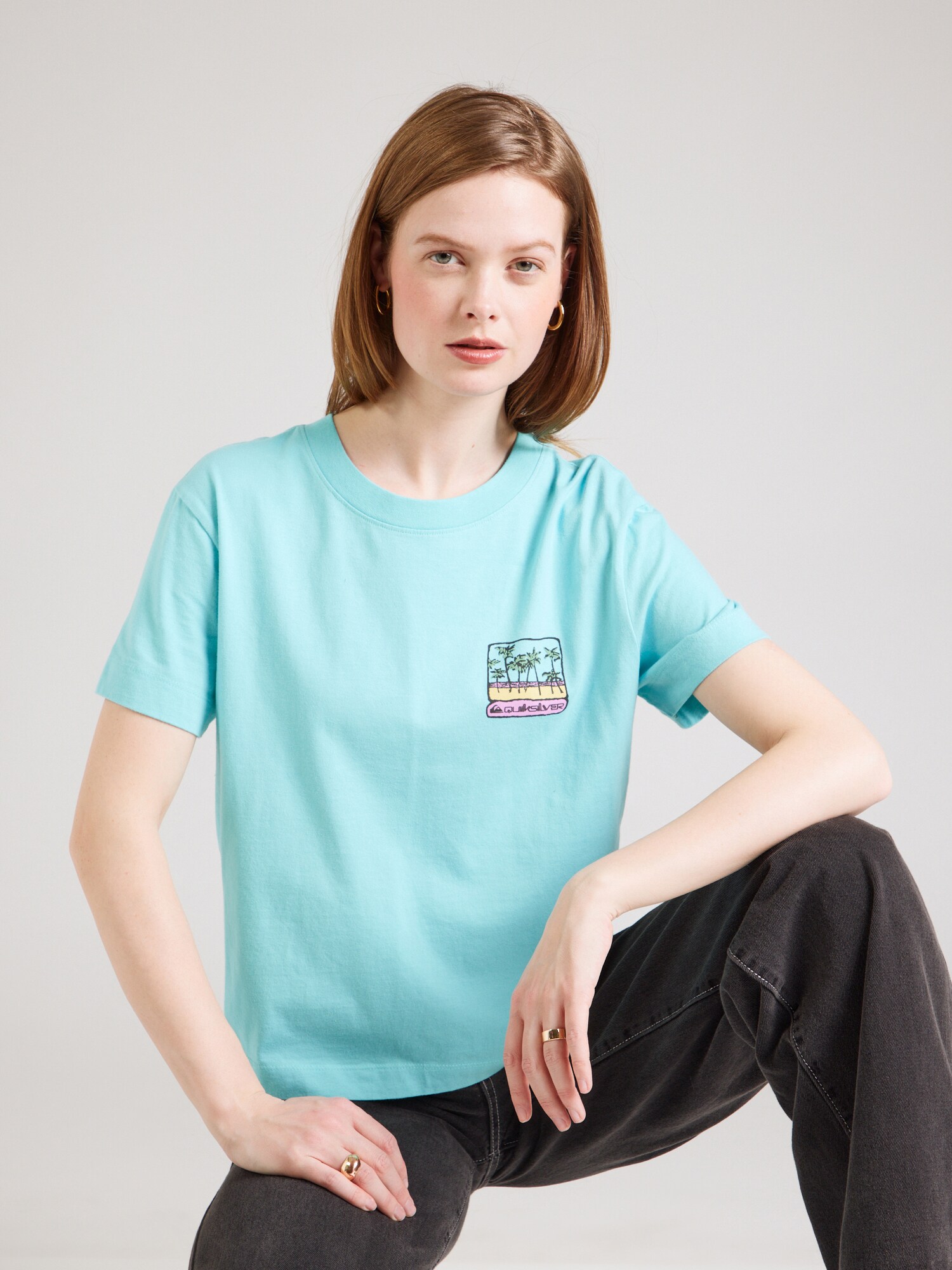QUIKSILVER Póló  vízszín termék 2. képe