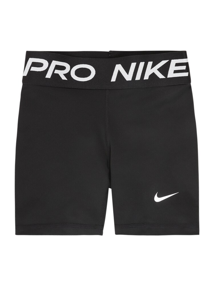 NIKE Sportshorts 'Pro' Mädchen Größe 128/138 schwarz / weiß