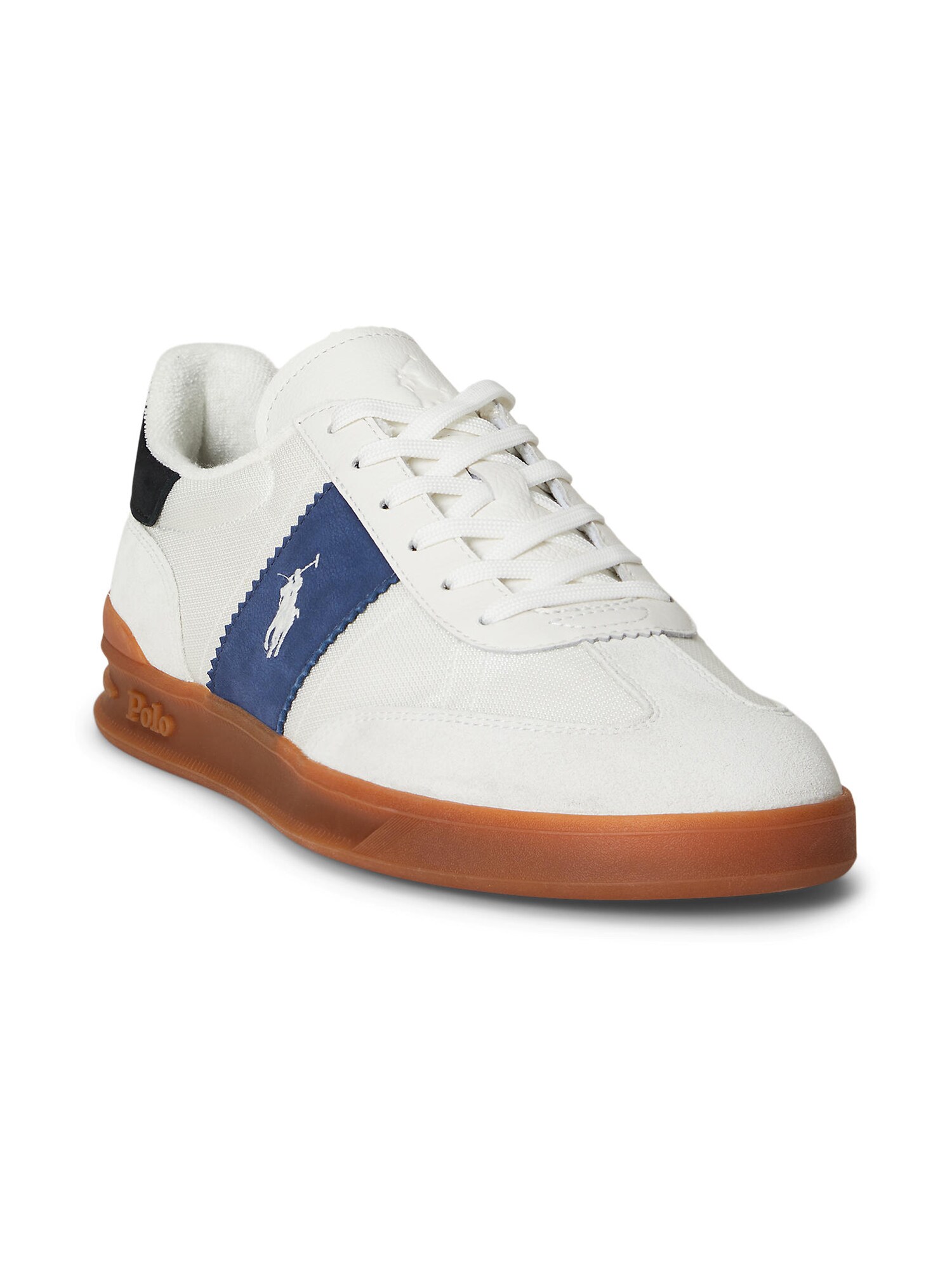 Polo Ralph Lauren Sneaker low AERA  bleumarin / negru / alb