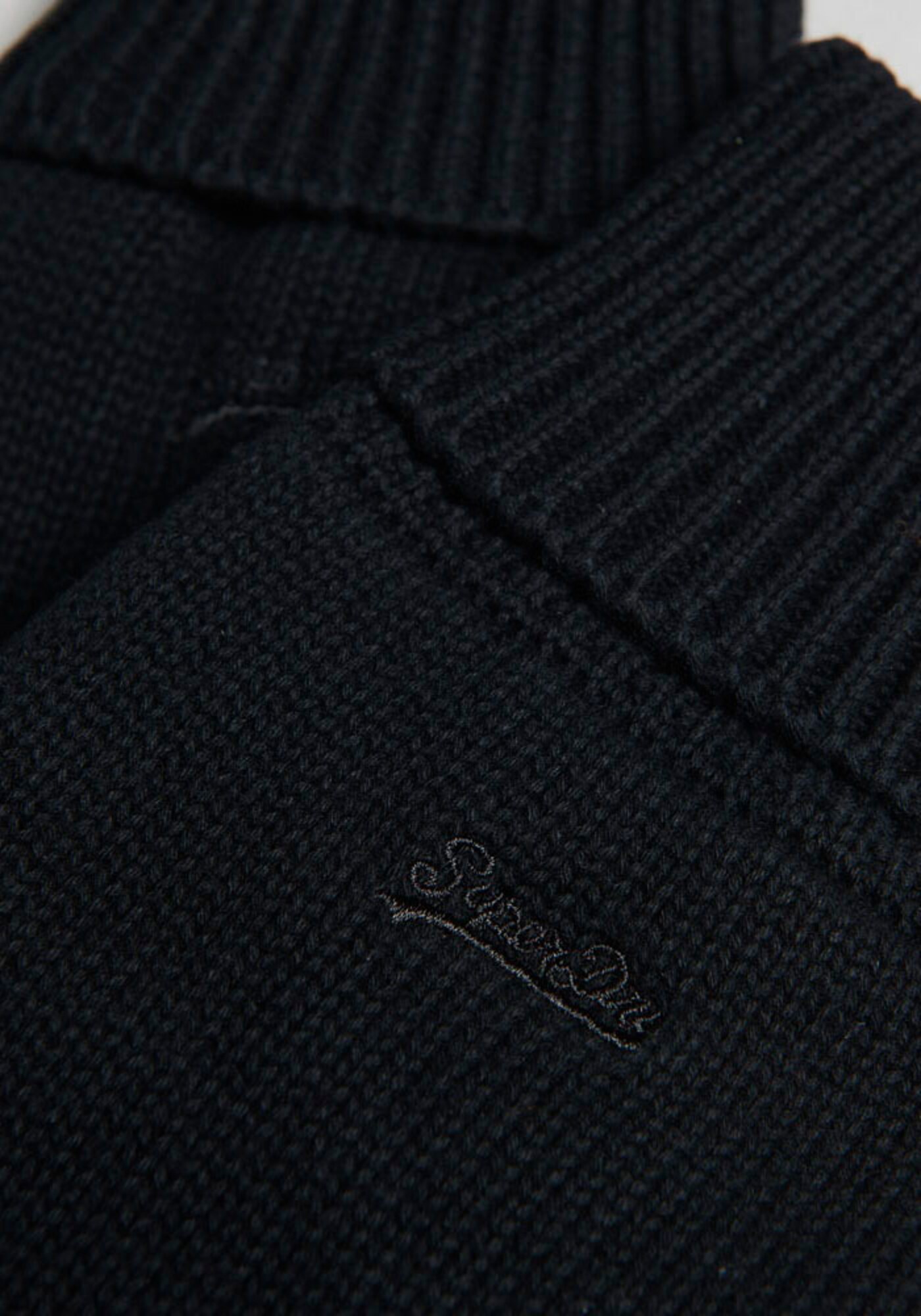 Superdry & Co Prstové rukavice čierna (obrázok 4)