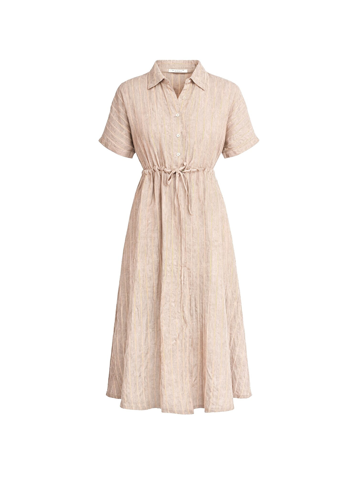 Haris Cotton Vestido  ecru