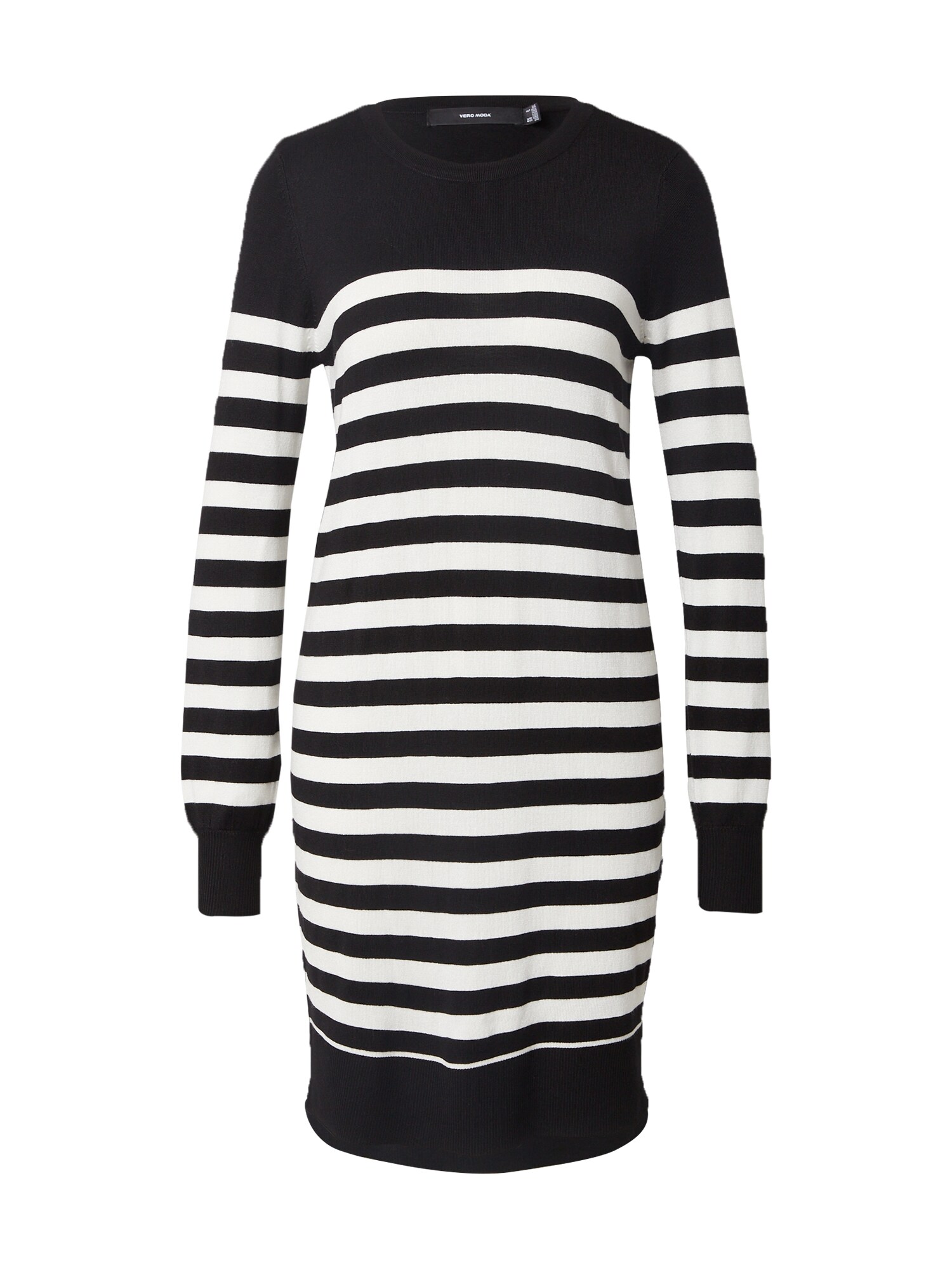 VERO MODA Suknelė 'LACOLE'  juoda / balta