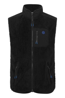 FQ1924 Bodywarmer ‘Felo’ Blauw / Zwart