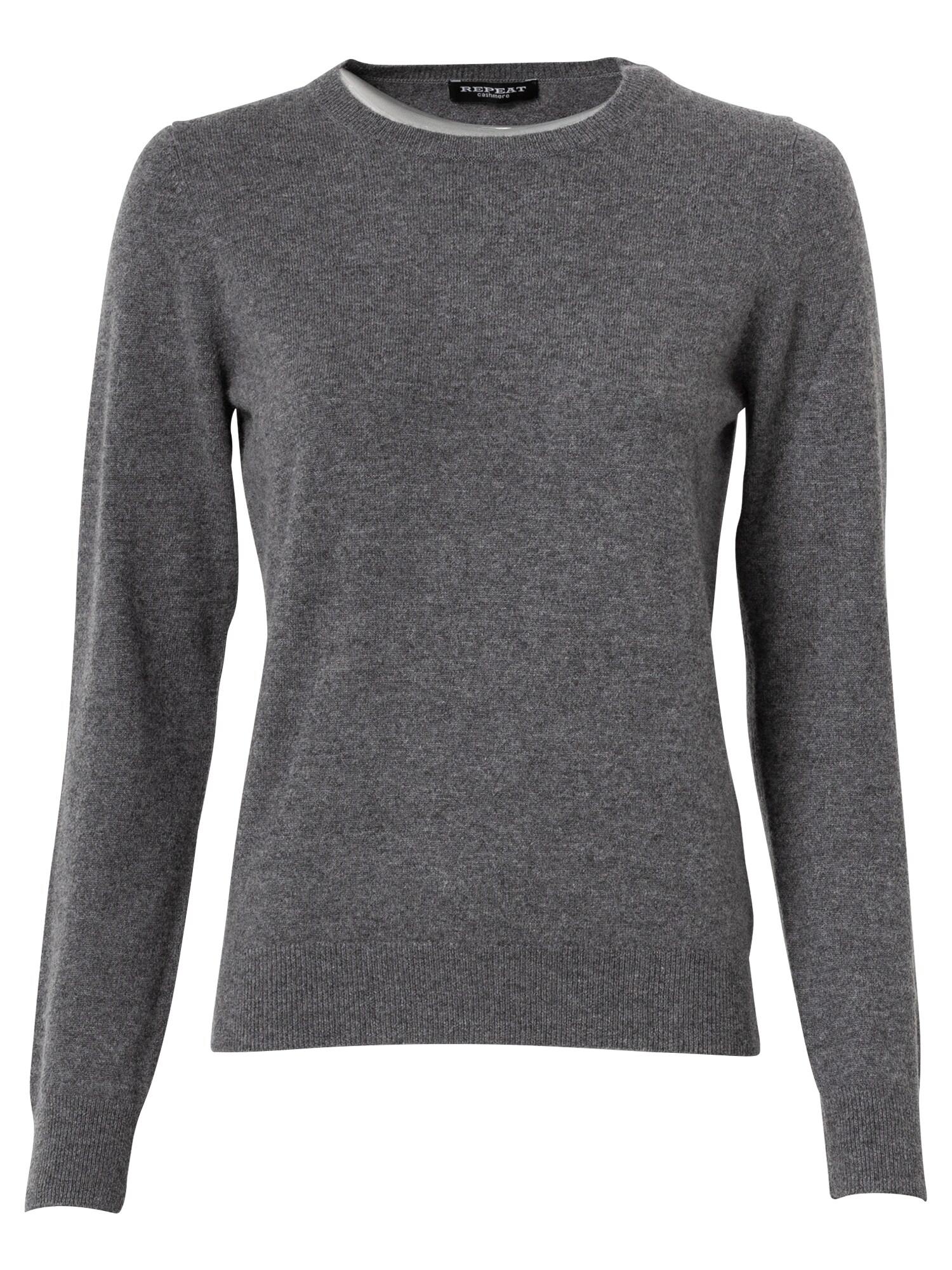 REPEAT Cashmere Pullover  cinzento escuro