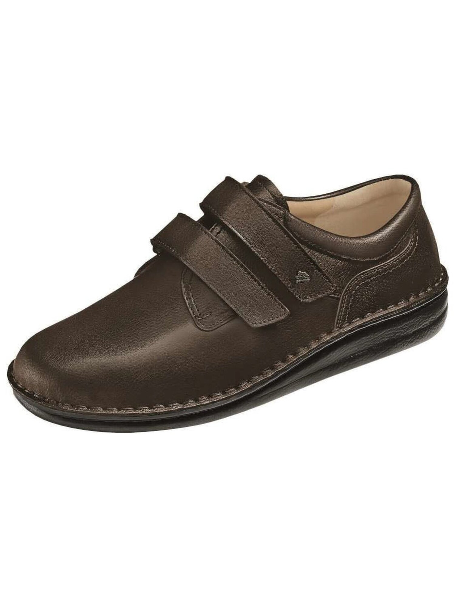 Finn Comfort Huisschoen 'Komfort Slipper Herren 96103 070023 Echtleder In Braun' Bruin