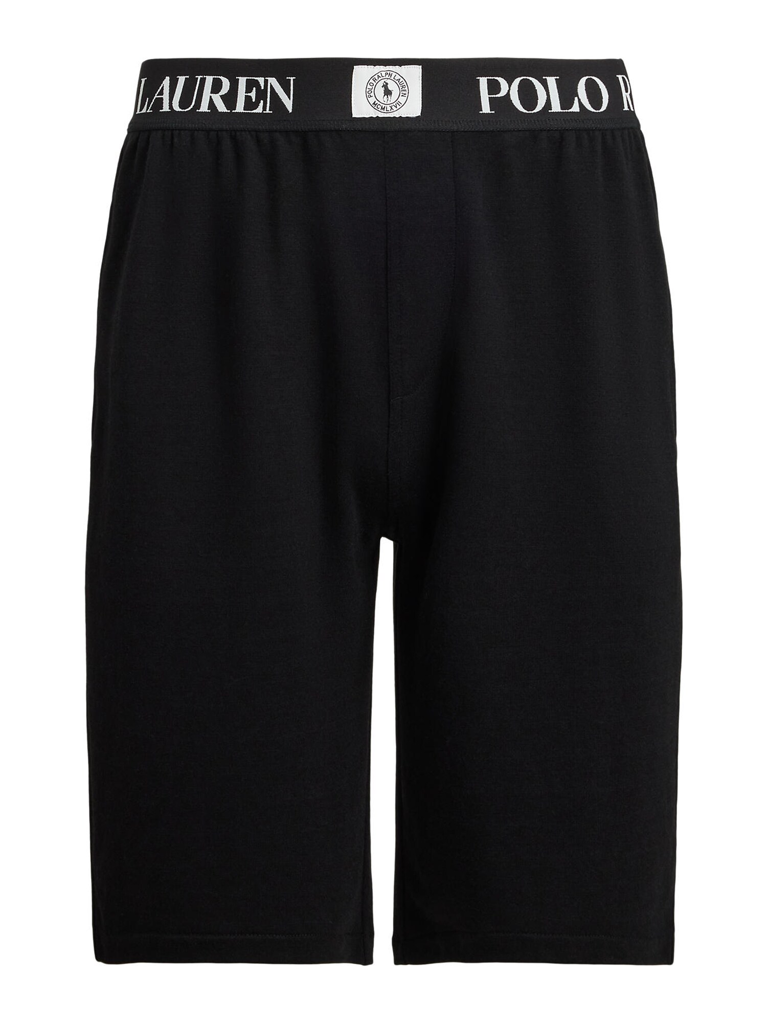 Polo Ralph Lauren Pantaloni de pijama  negru / alb