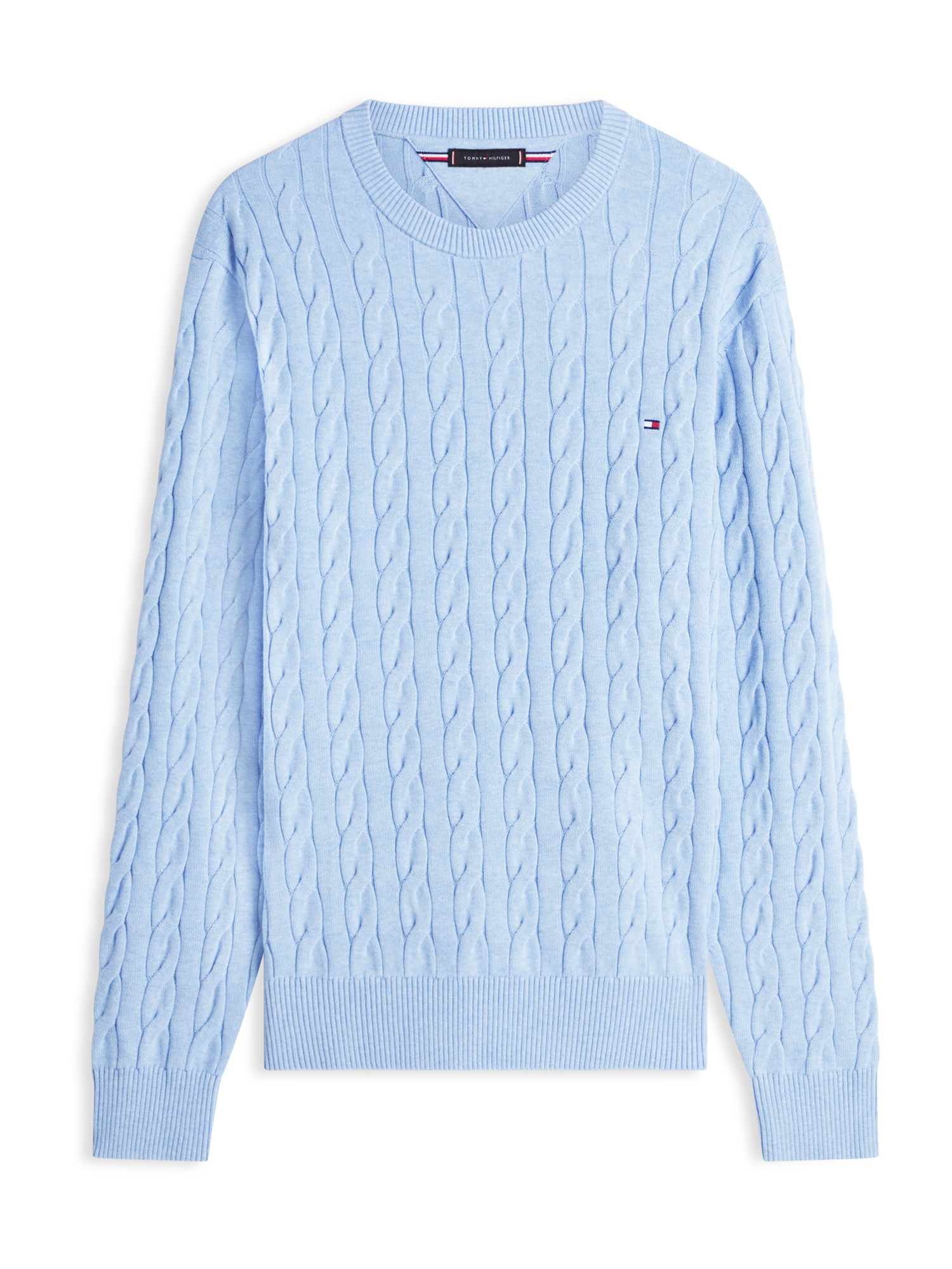 TOMMY HILFIGER Pulover CLASSIC  albastru deschis